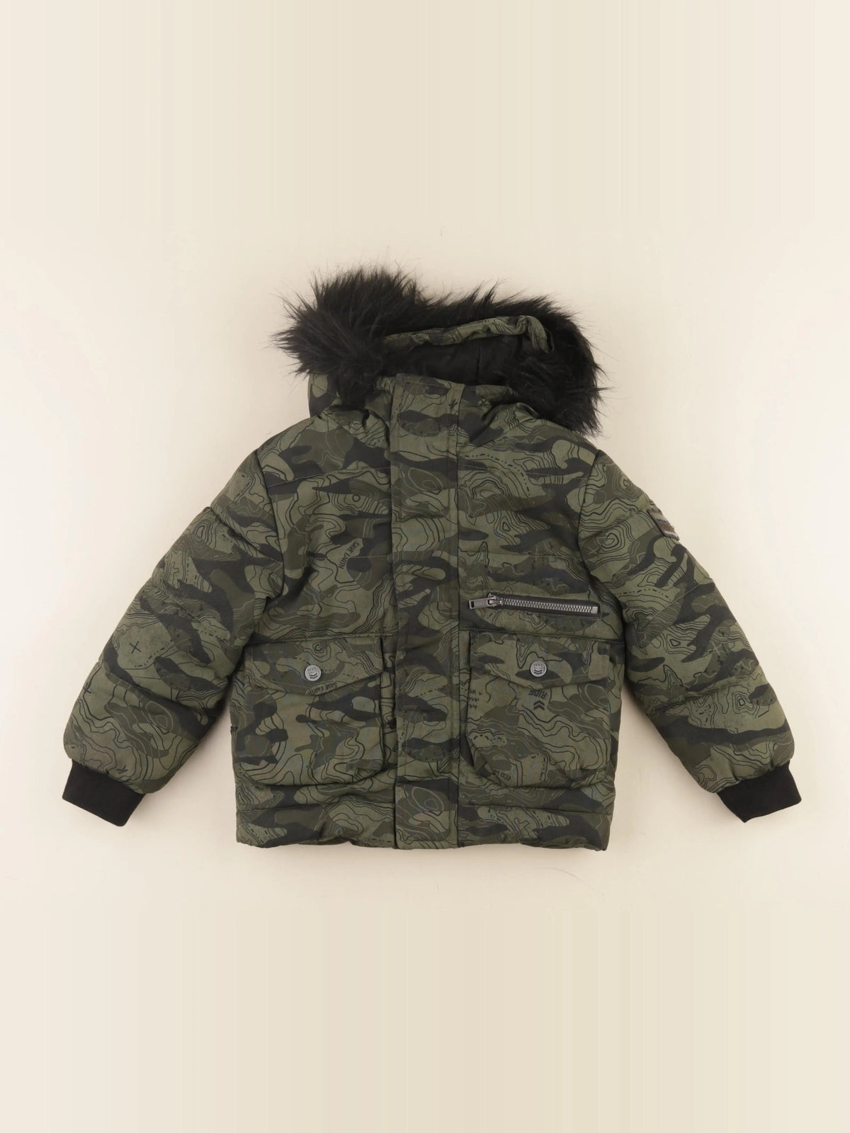 IKKS - doudoune vert - 4 ans