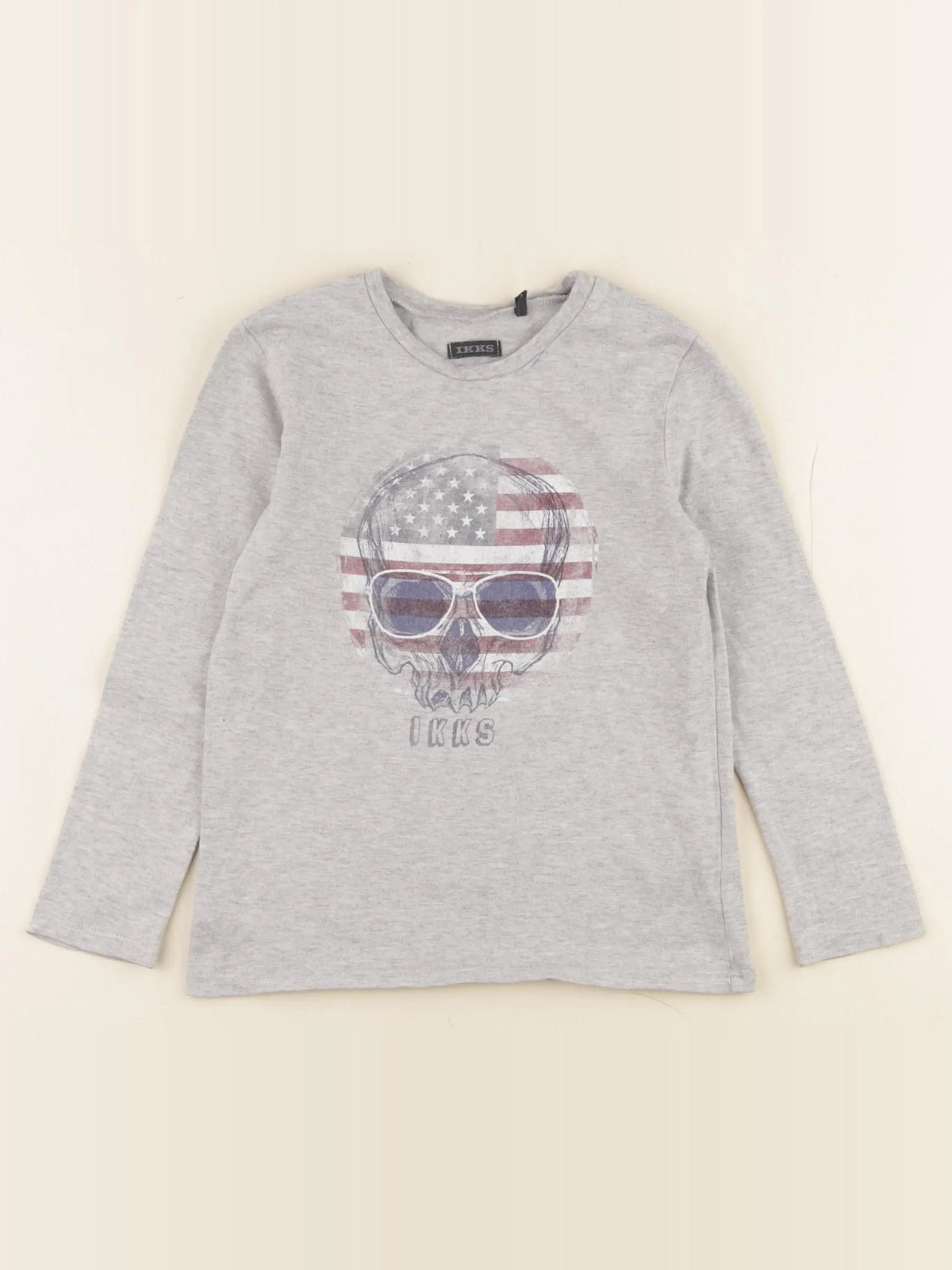 IKKS - tee-shirt gris - 4 ans