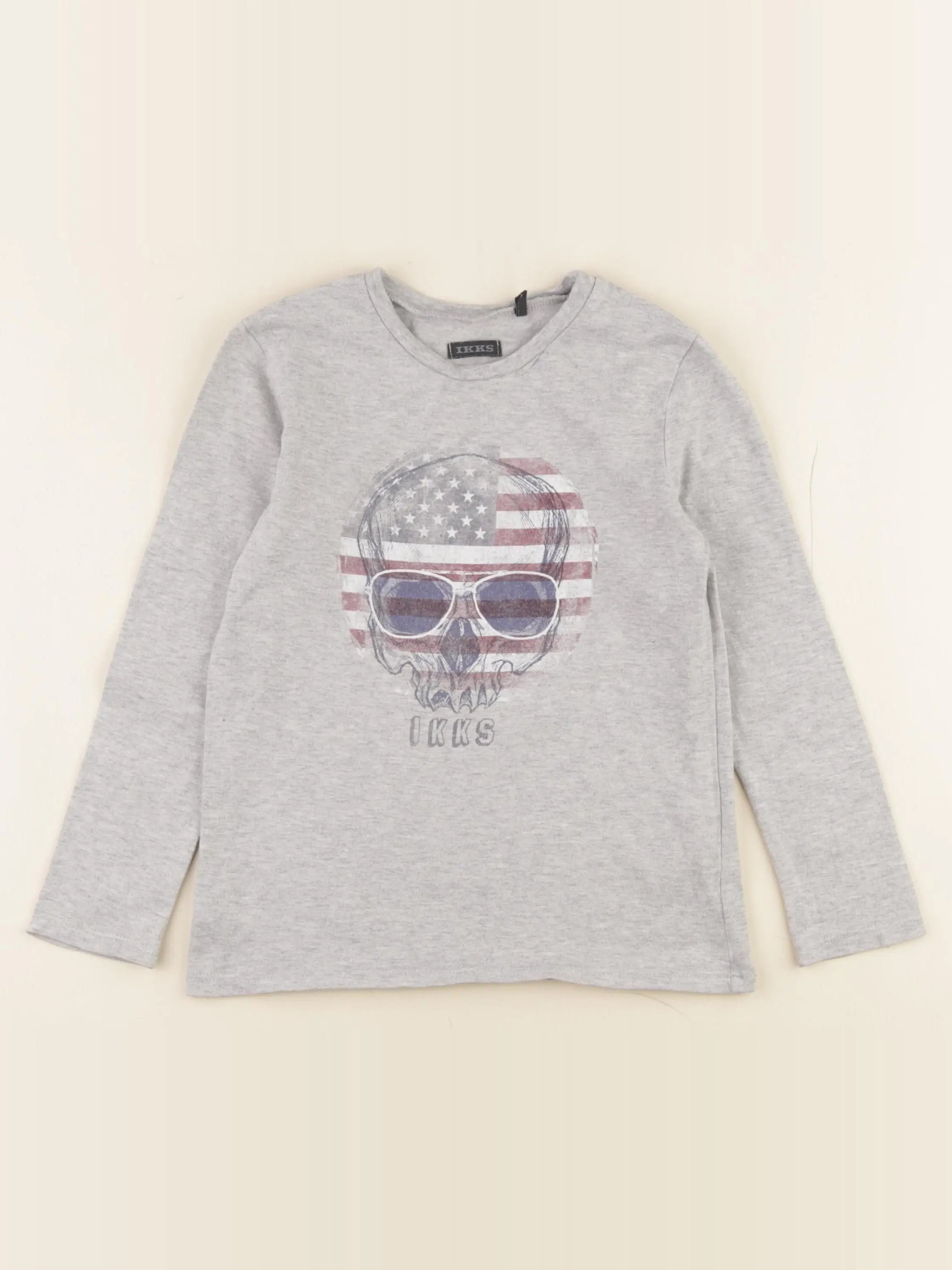 IKKS - tee-shirt gris - 4 ans