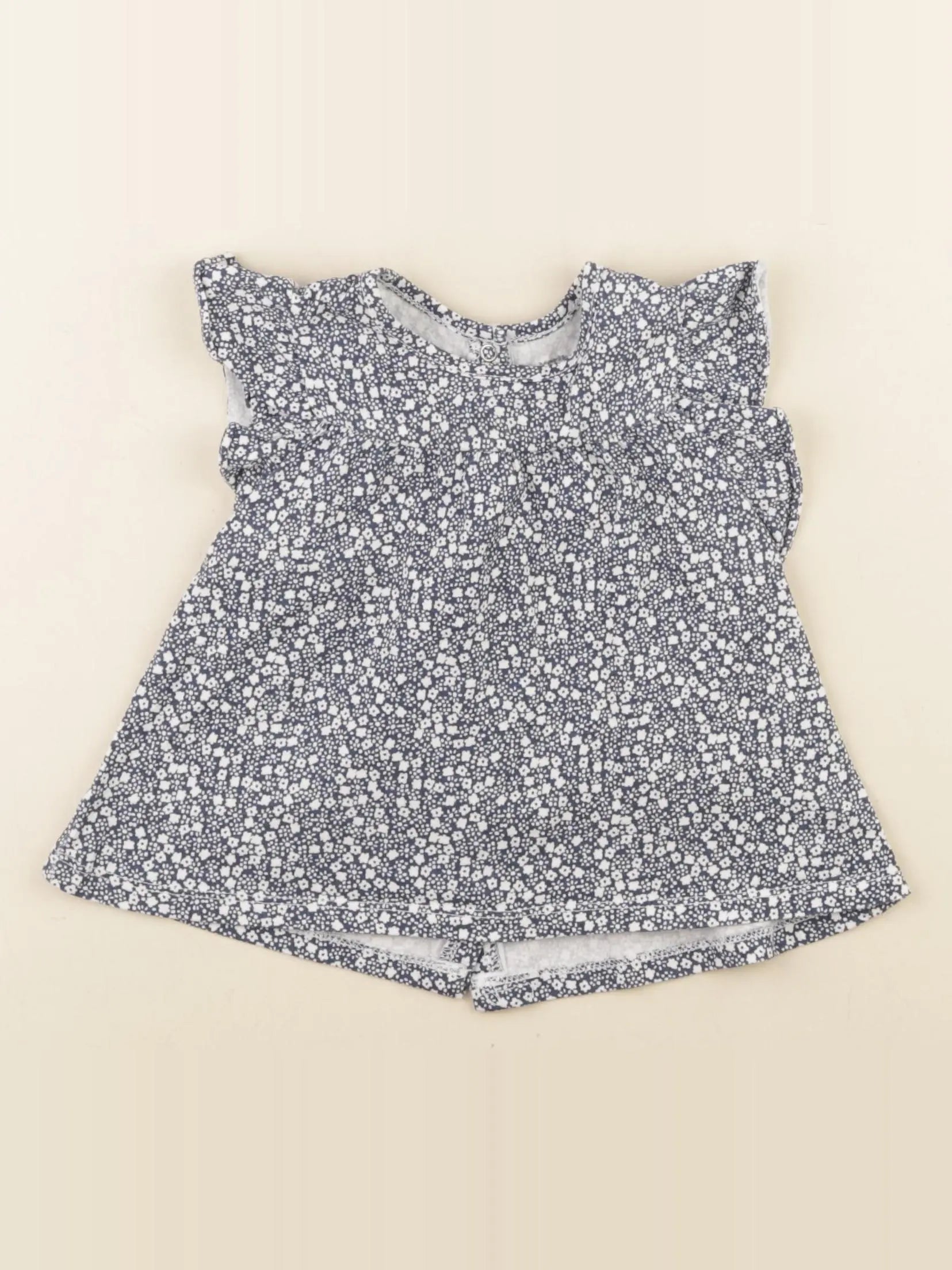 Vertbaudet - tee-shirt bleu - 18 mois