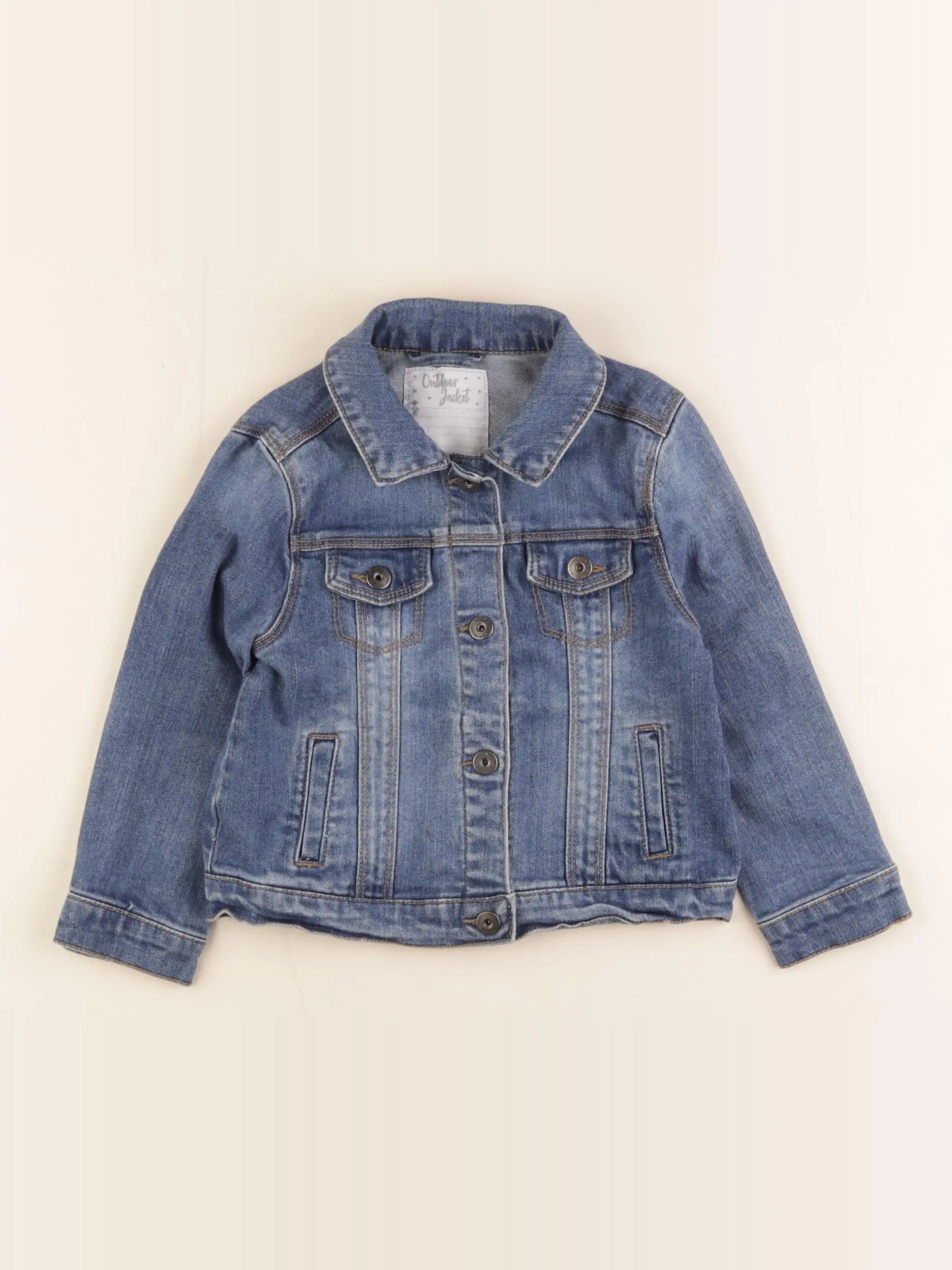 Vertbaudet - veste bleu - 3 ans