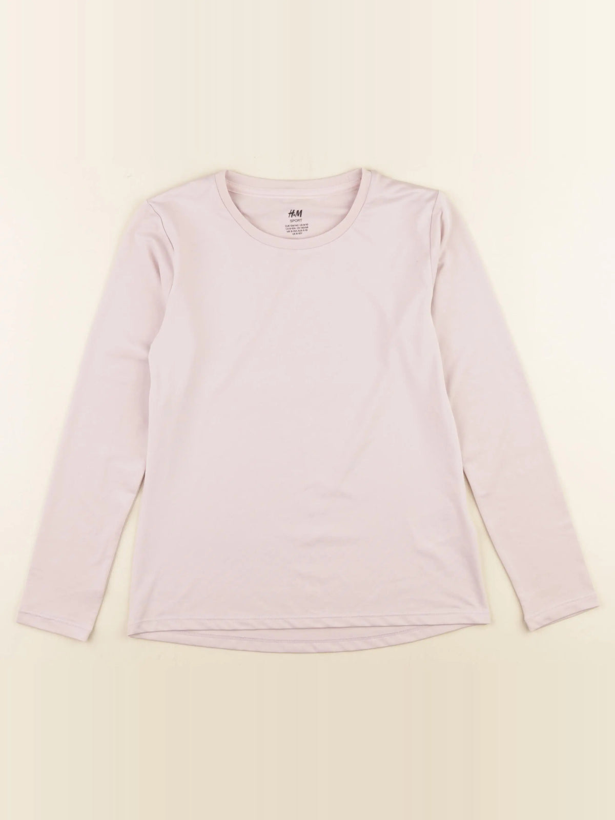 H&M - tee-shirt rose - 8/10 ans