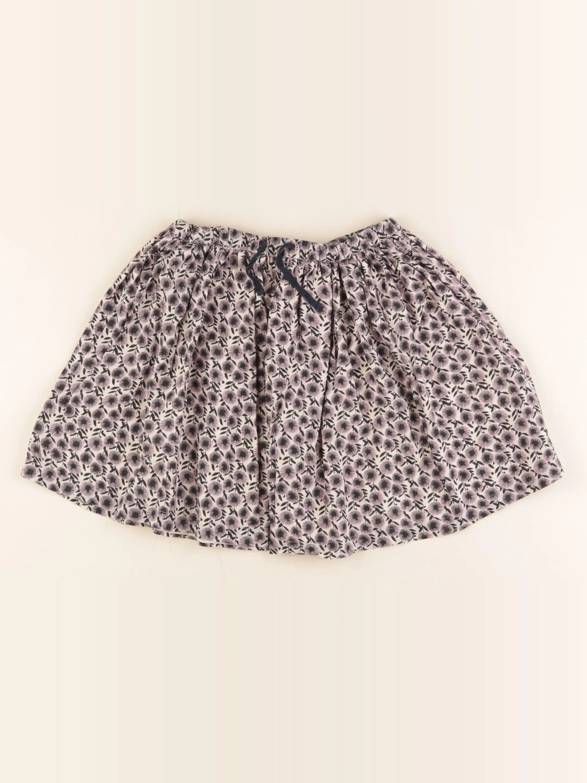 Monoprix - jupe violet, beige - 8 ans