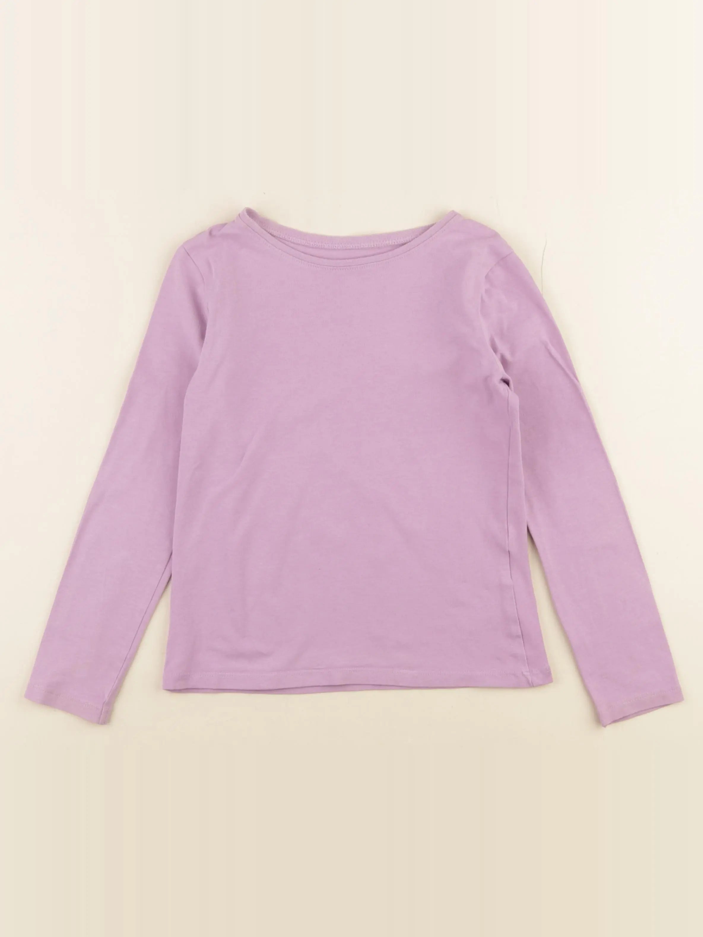 H&M - tee-shirt violet - 6/8 ans