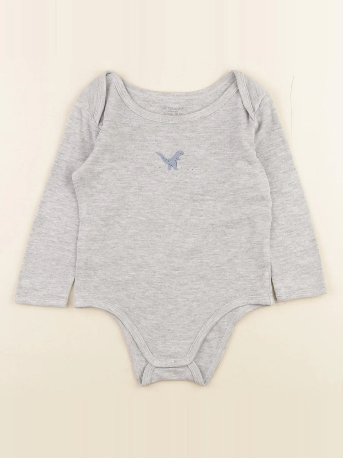 Vertbaudet - body gris - 24 mois