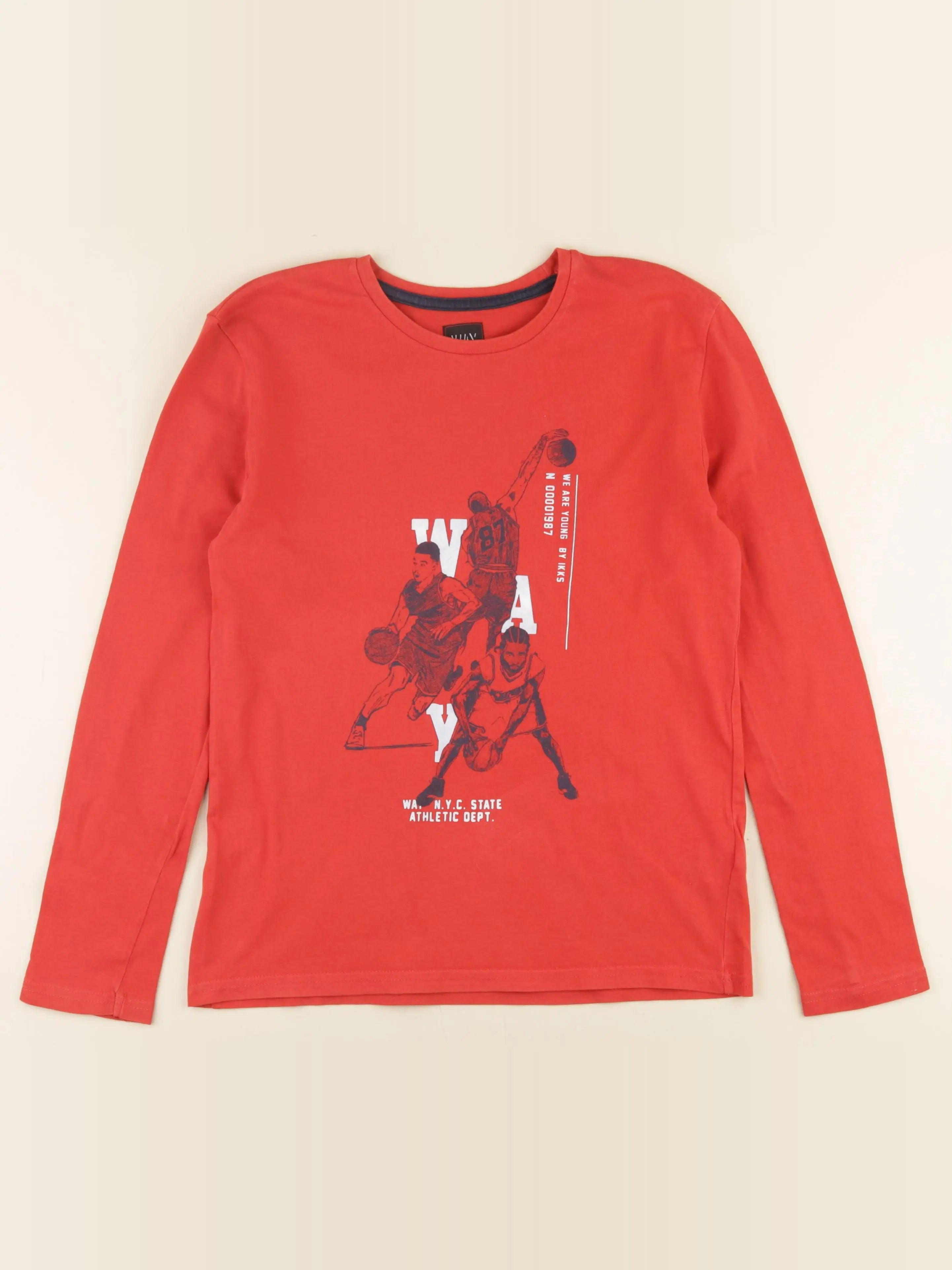IKKS - tee-shirt rouge - 12 ans
