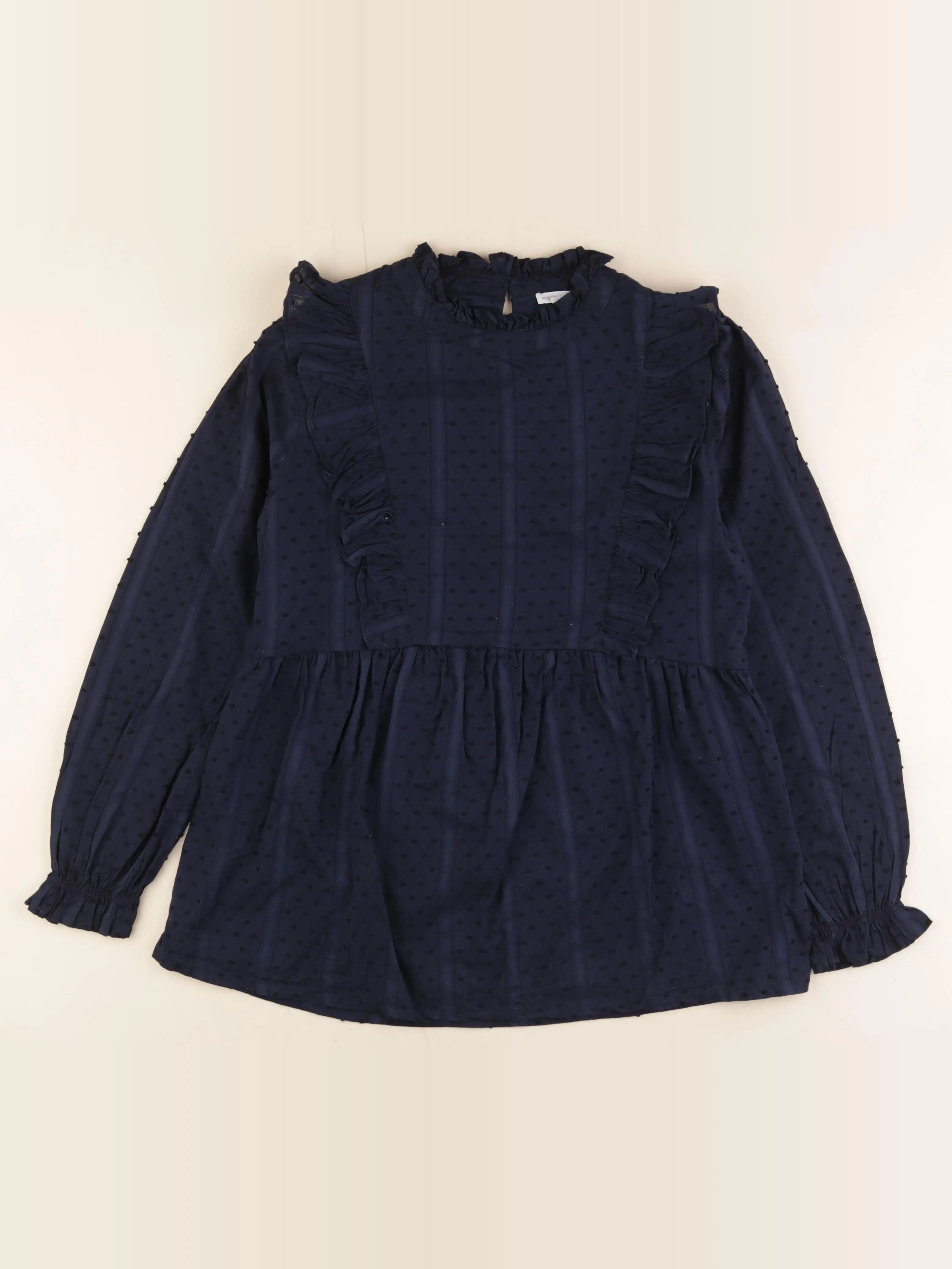 Vertbaudet - blouse grossesse bleu - 34