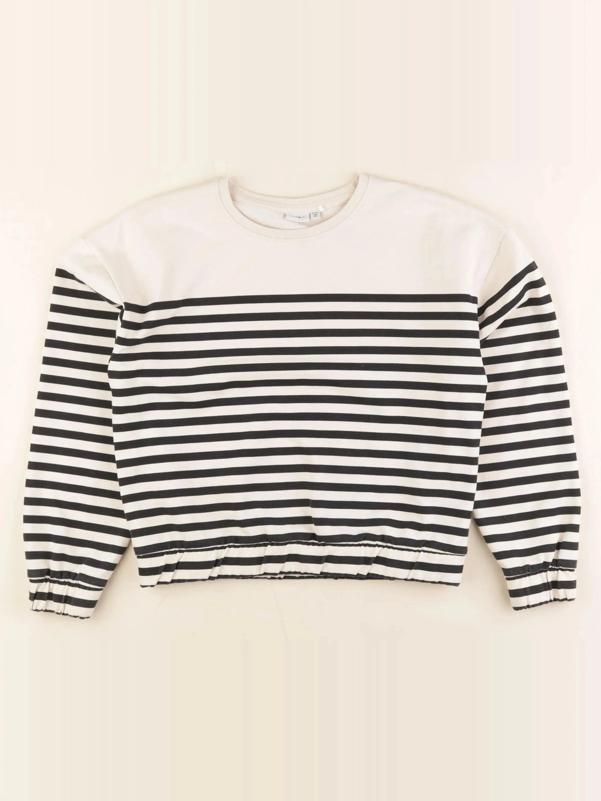 Name it - sweat blanc, bleu - 11/12 ans
