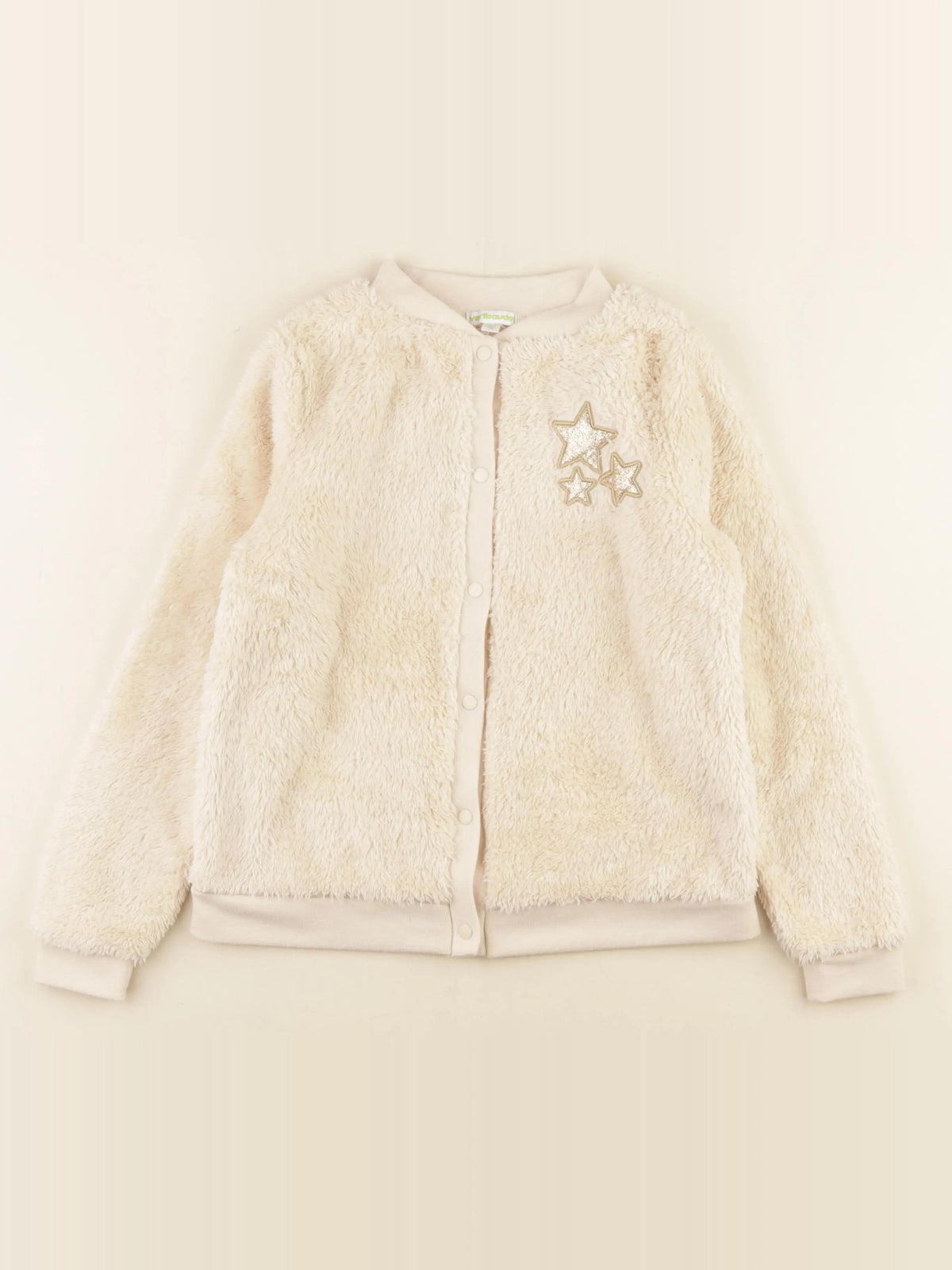 Vertbaudet - veste beige - 10 ans