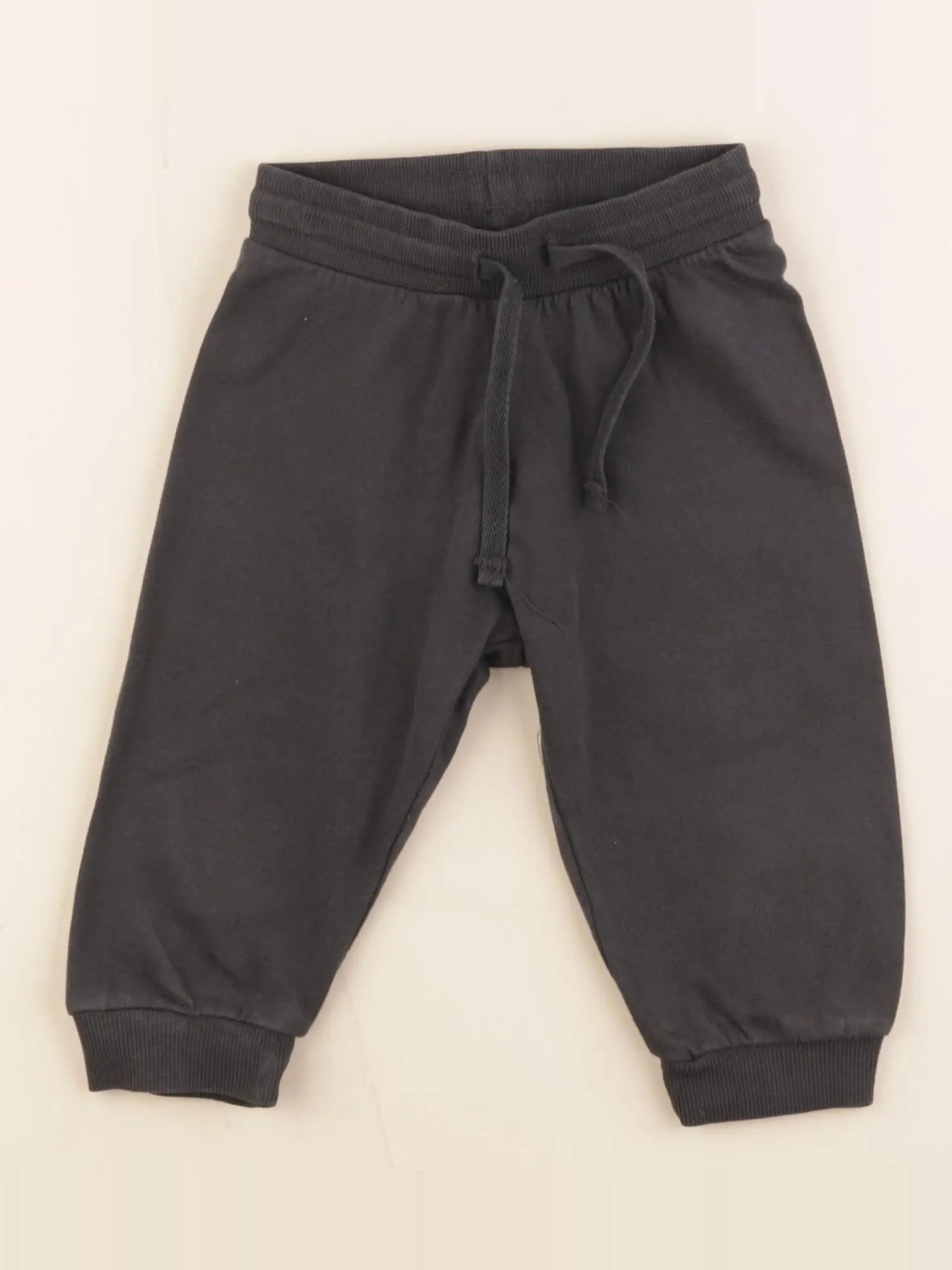 H&M - pantalon gris - 9/12 mois