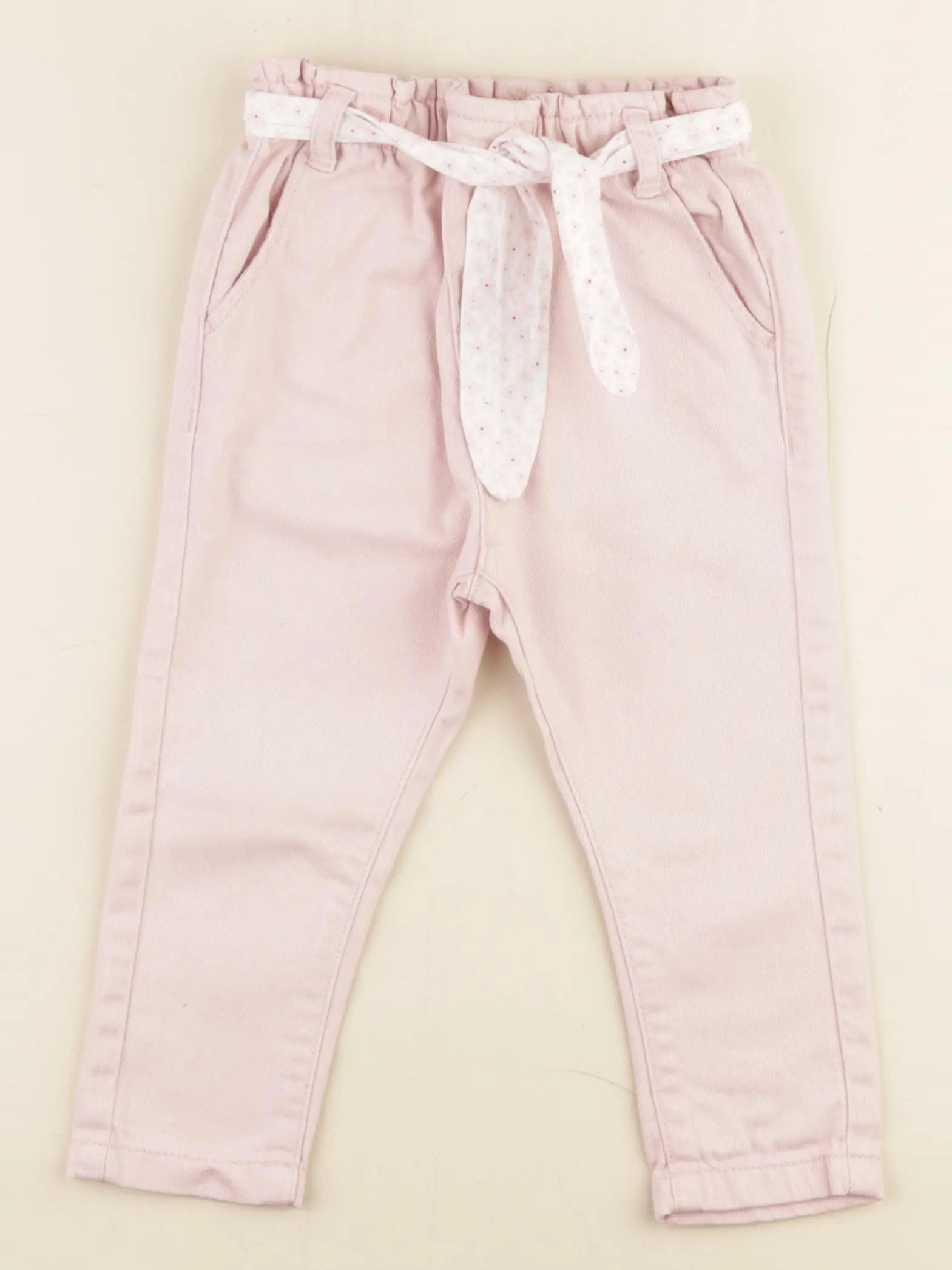 Vertbaudet - jupe short rose - 18 mois
