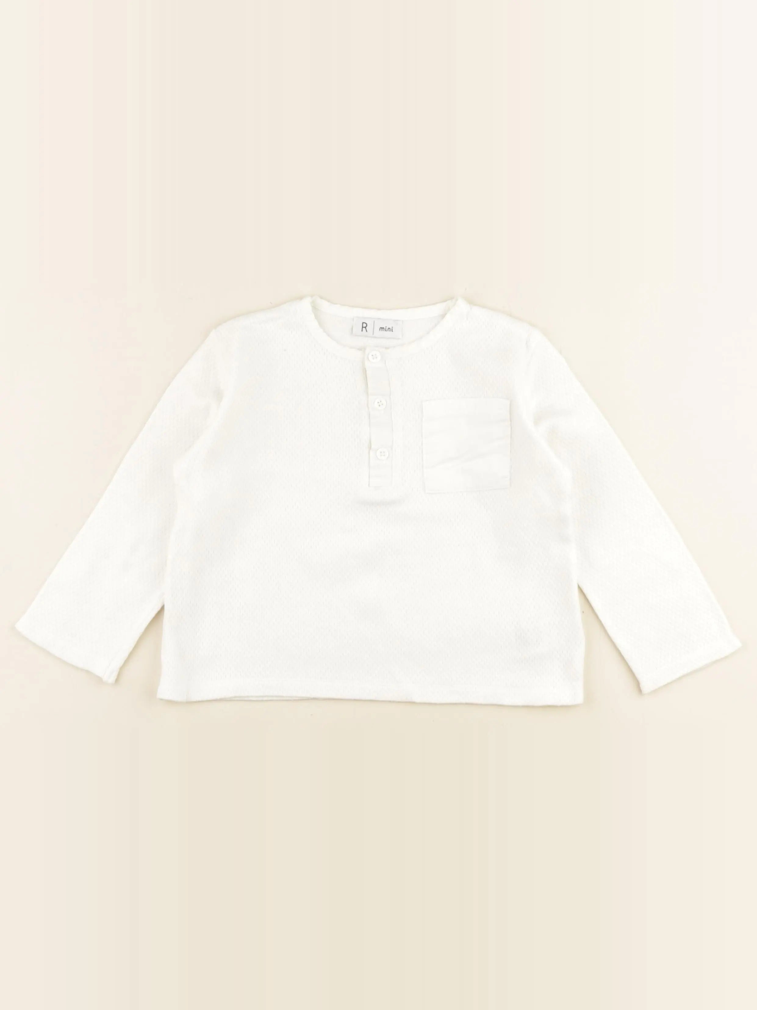 La Redoute - tee-shirt blanc - 24 mois