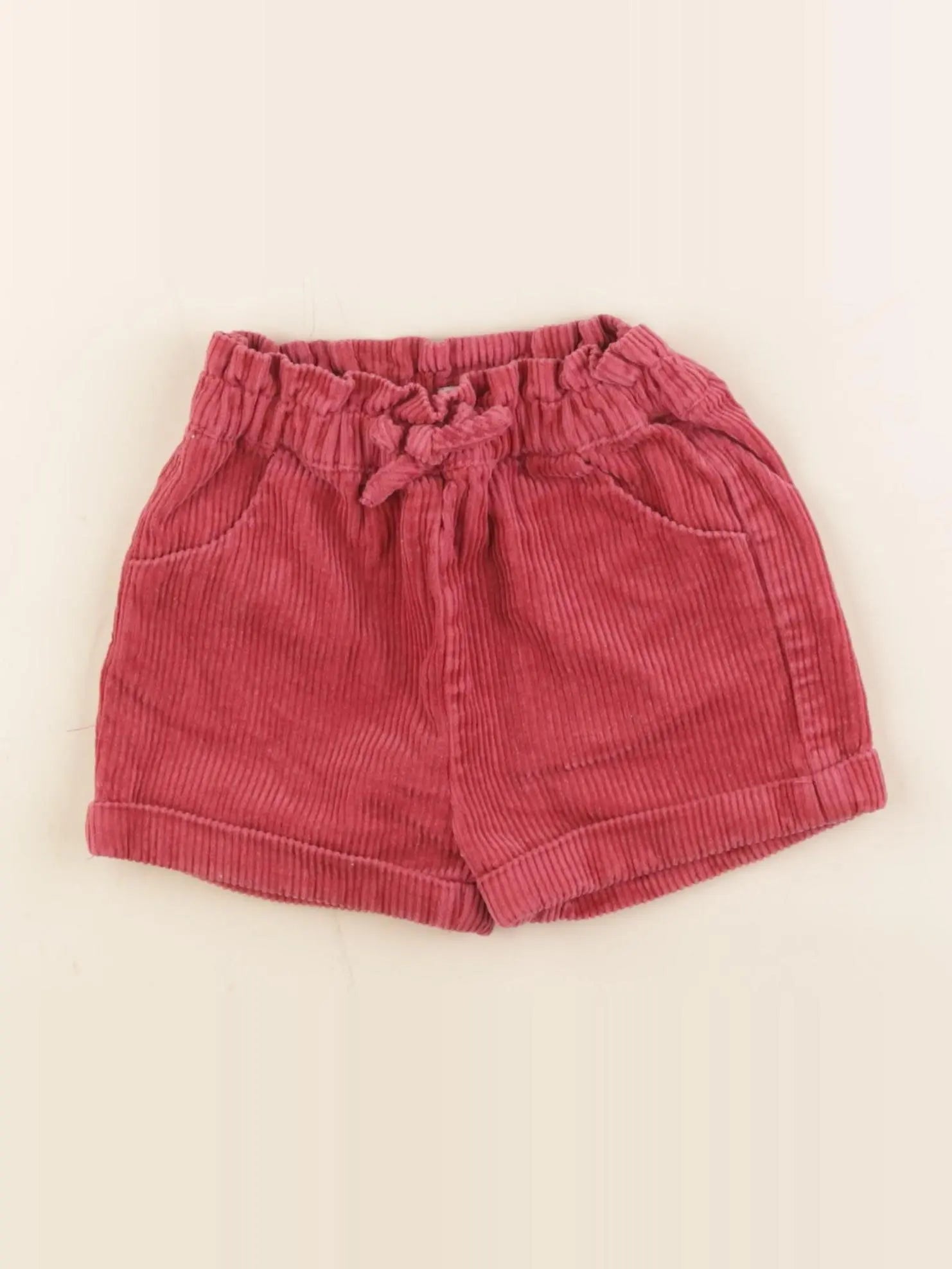 Vertbaudet - short rose - 18 mois