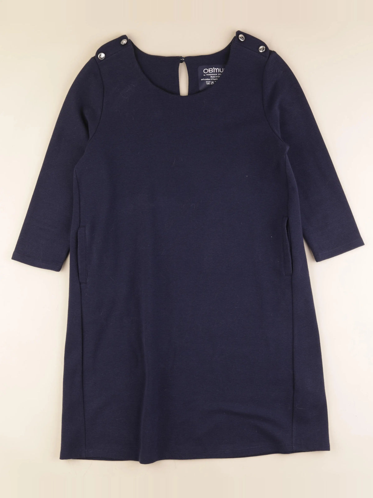 OB'MUM - robe grossesse bleu - 42 à 44