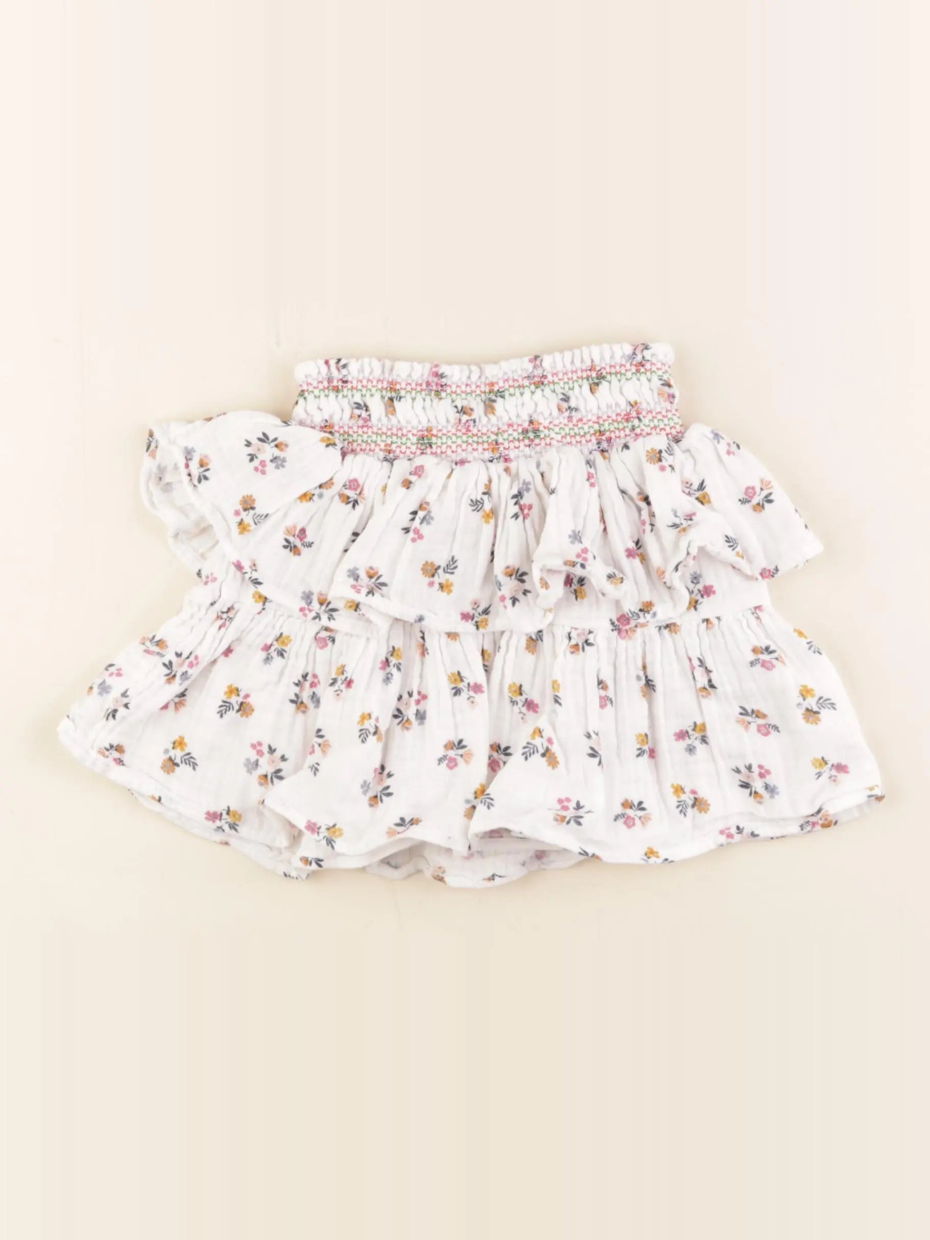 Monoprix - jupe blanc - 3 ans