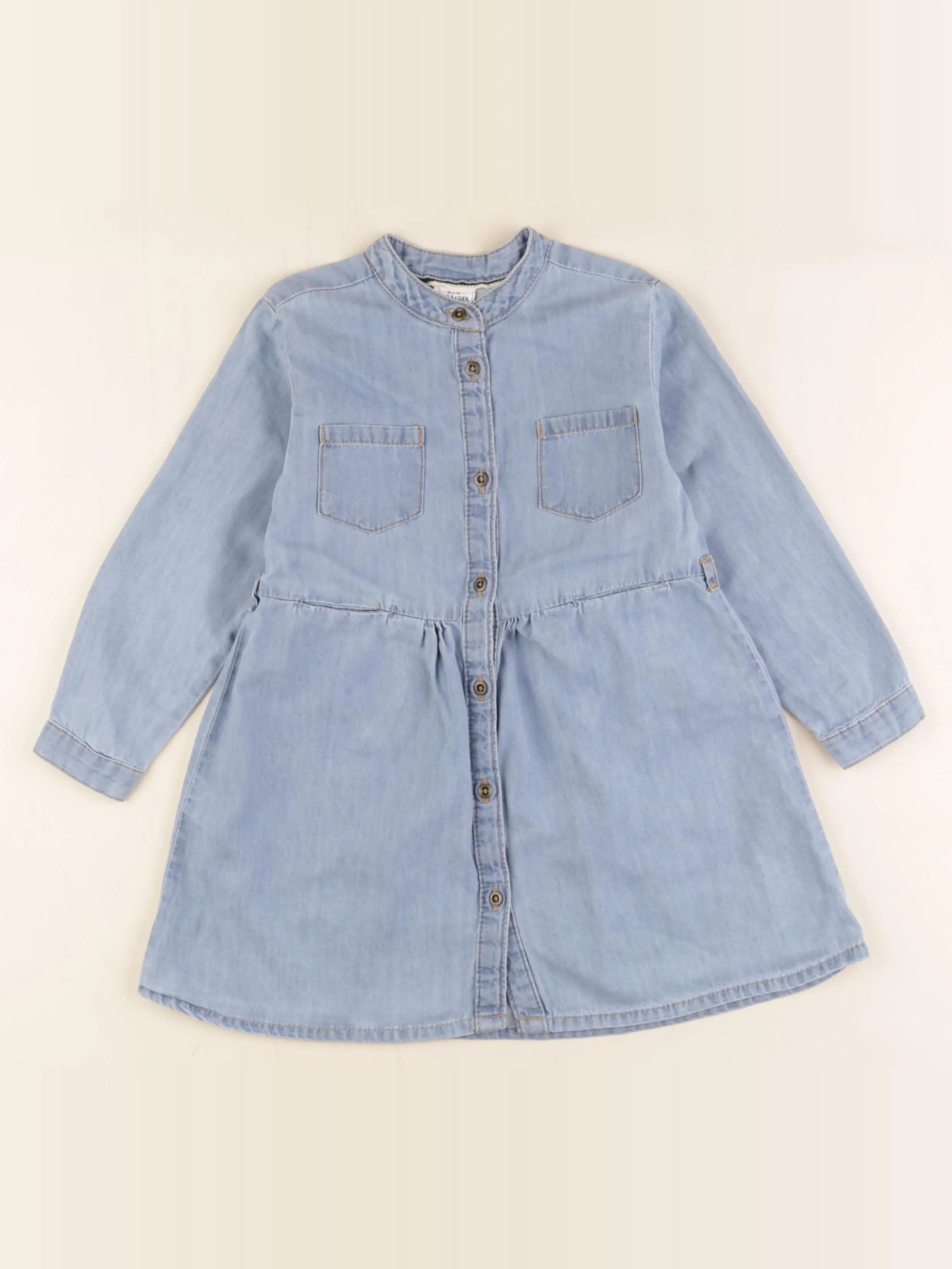 Tape à l'oeil - robe bleu - 3 ans