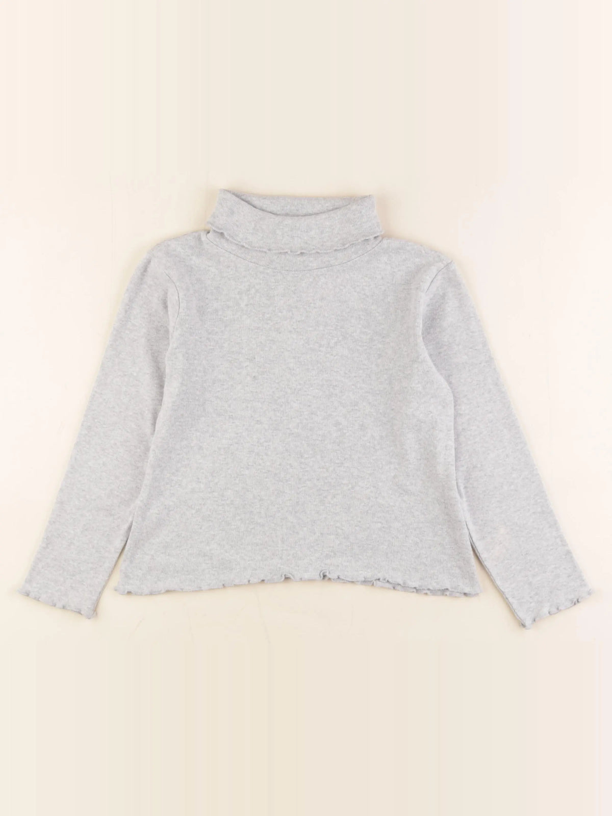 Cyrillus - sous-pull gris - 8 ans