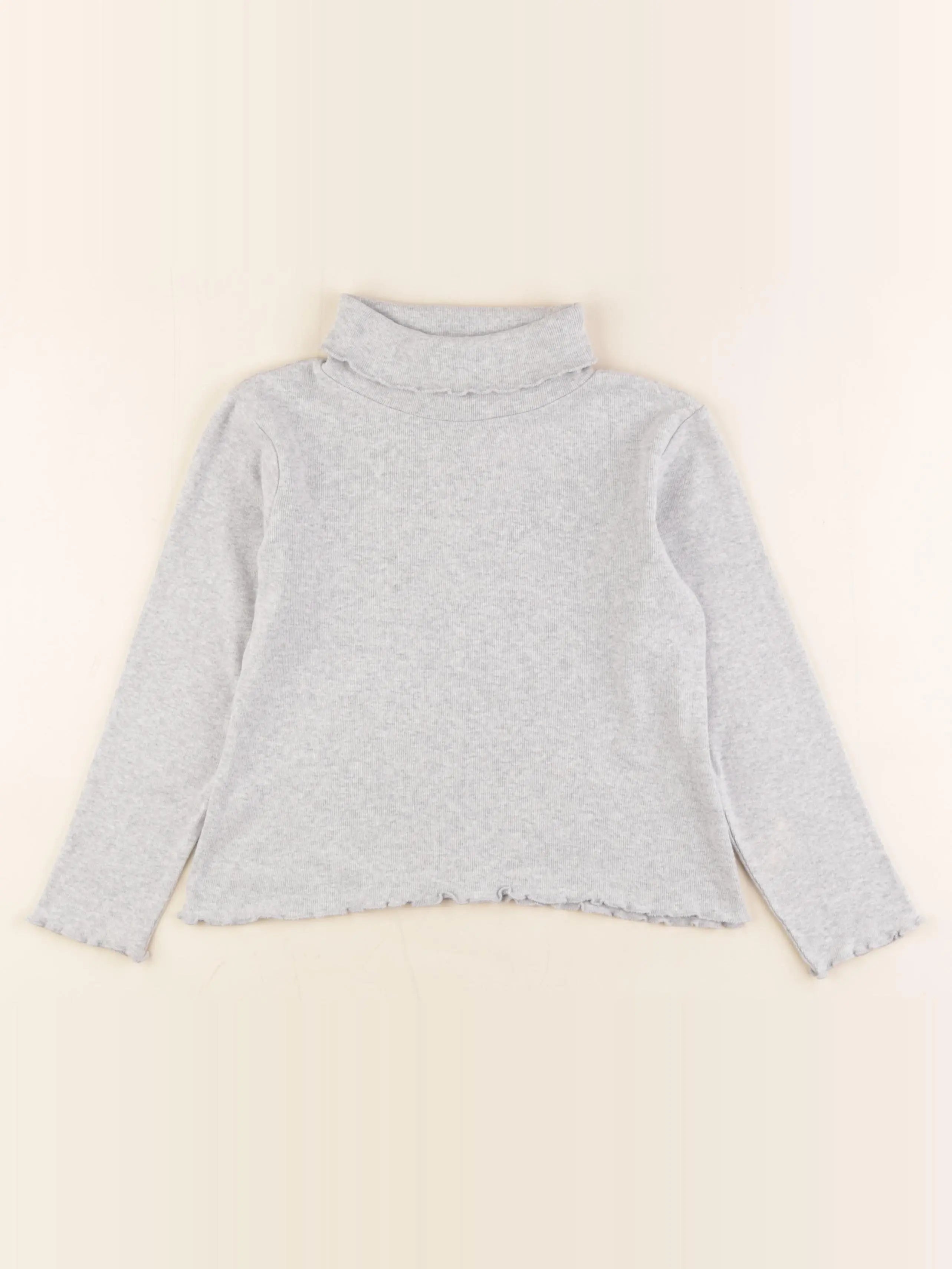Cyrillus - sous-pull gris - 8 ans