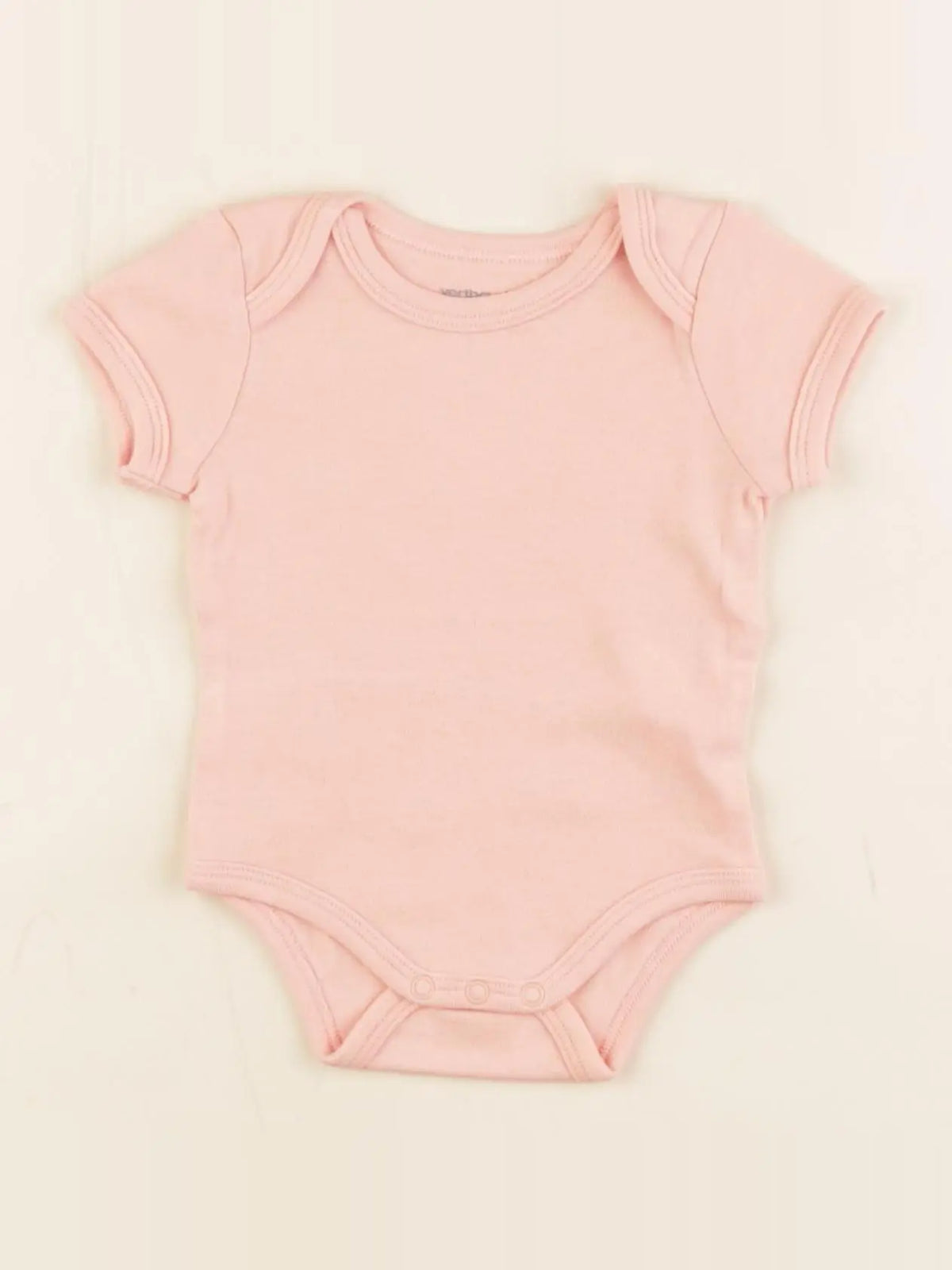 Vertbaudet - body orange - 3 mois
