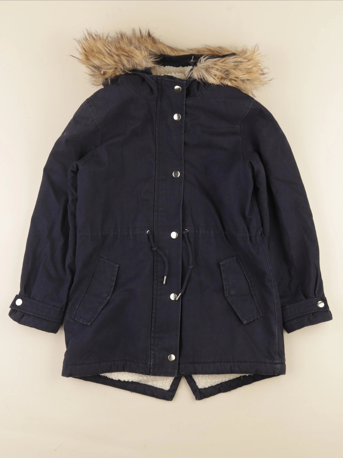 La Redoute - manteau bleu - 10 ans