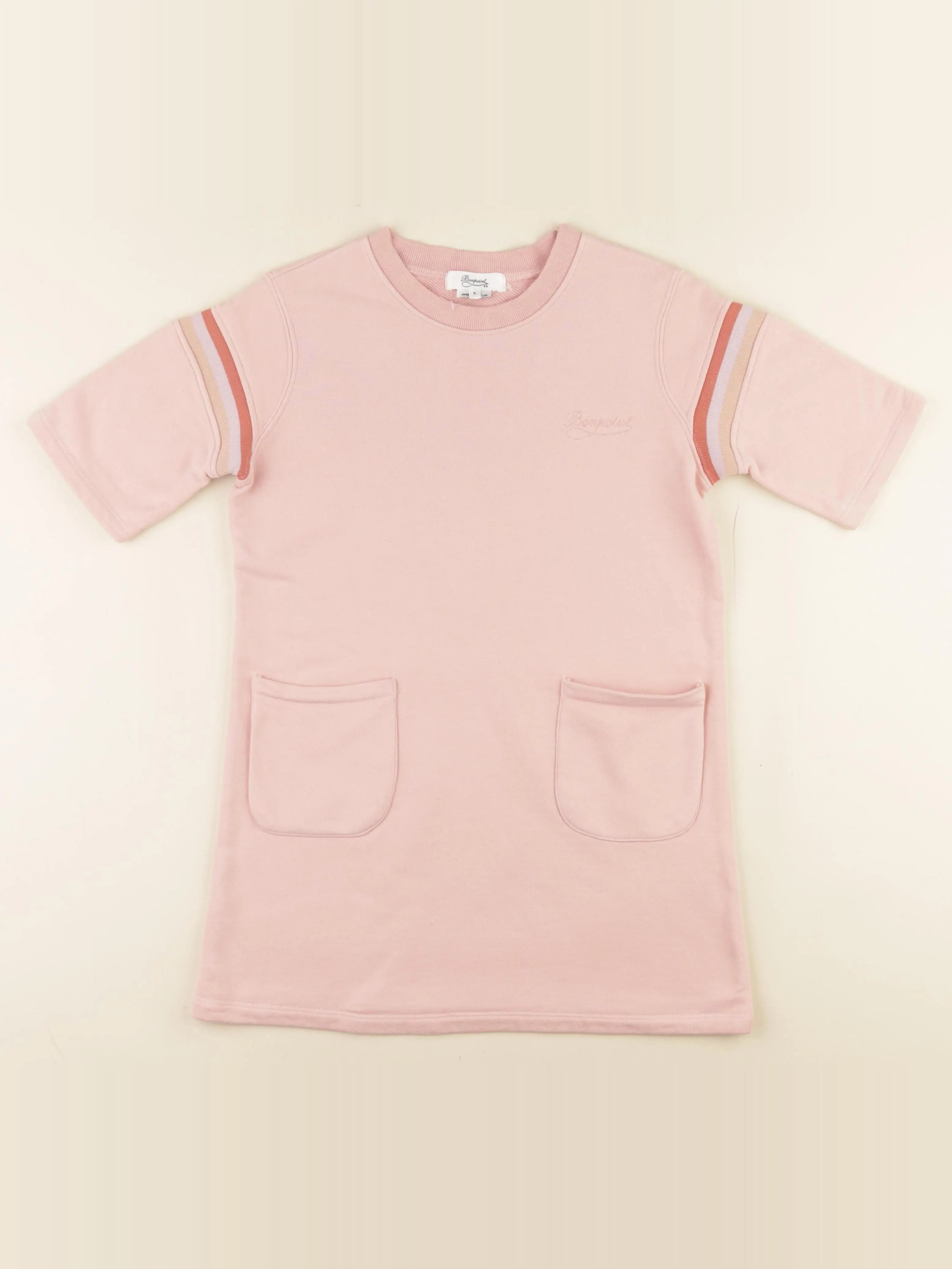 Bonpoint - robe rose - 8 ans