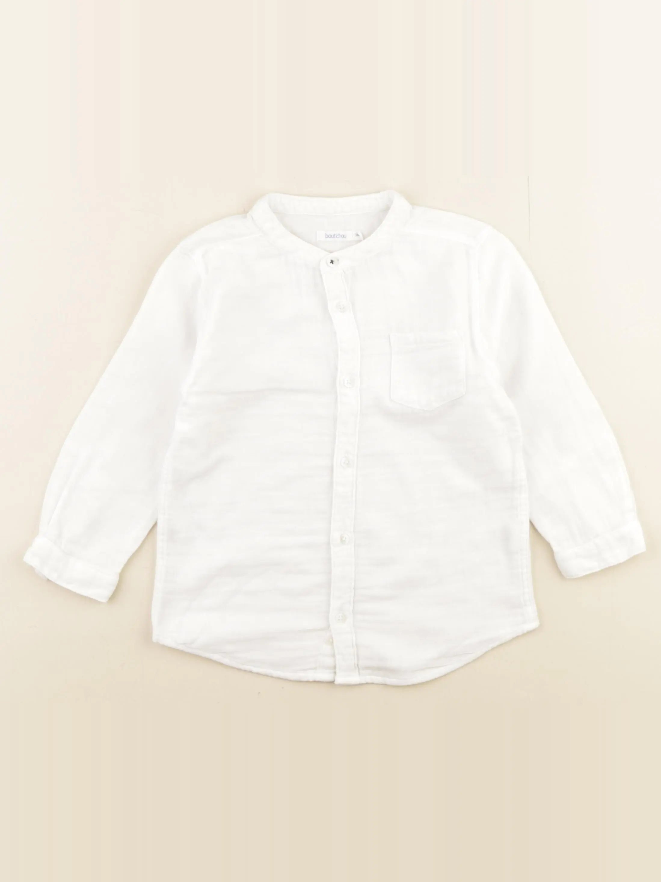 Boutchou - chemise blanc - 36 mois