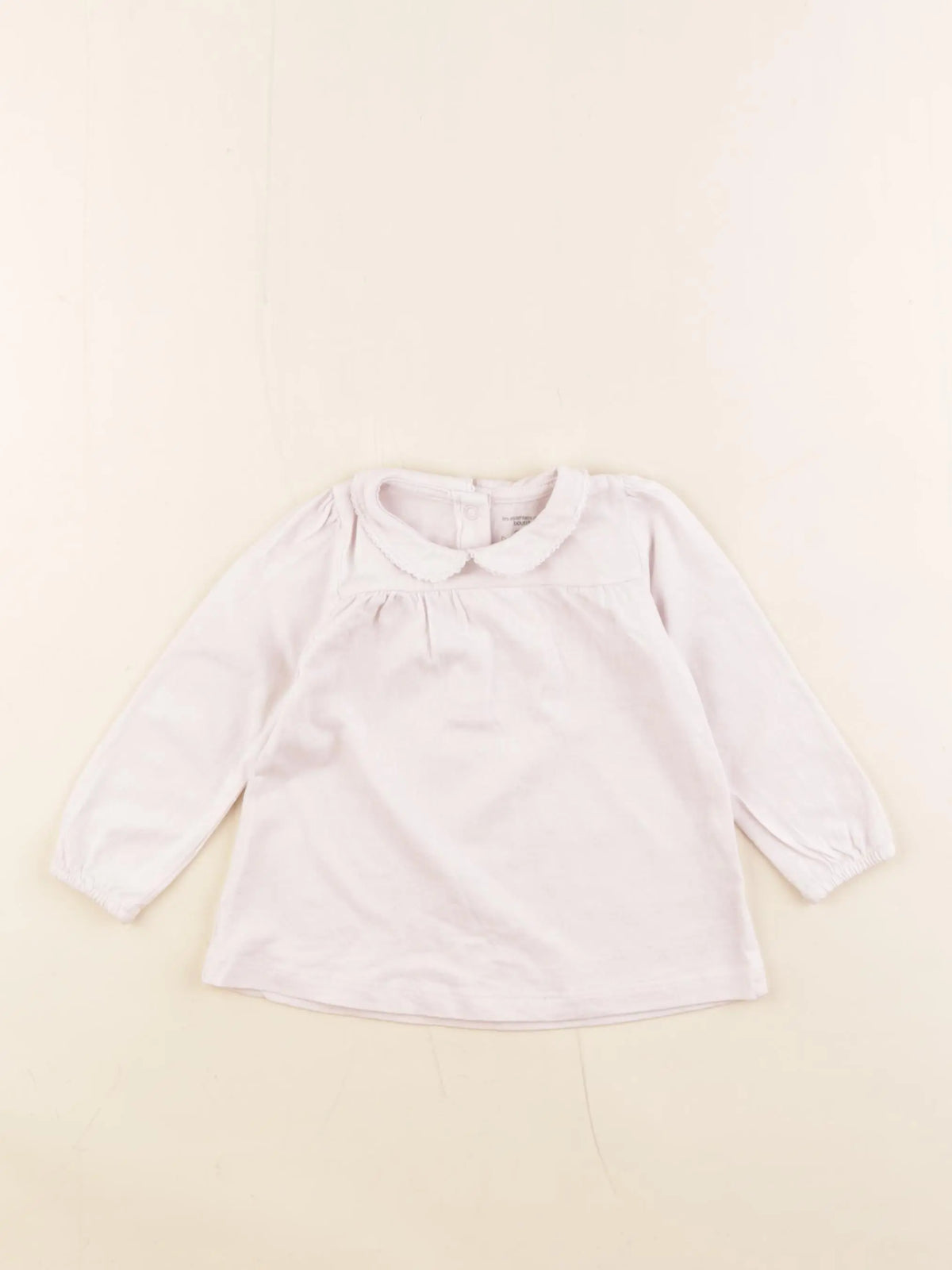 Boutchou - tee-shirt beige - 9 mois