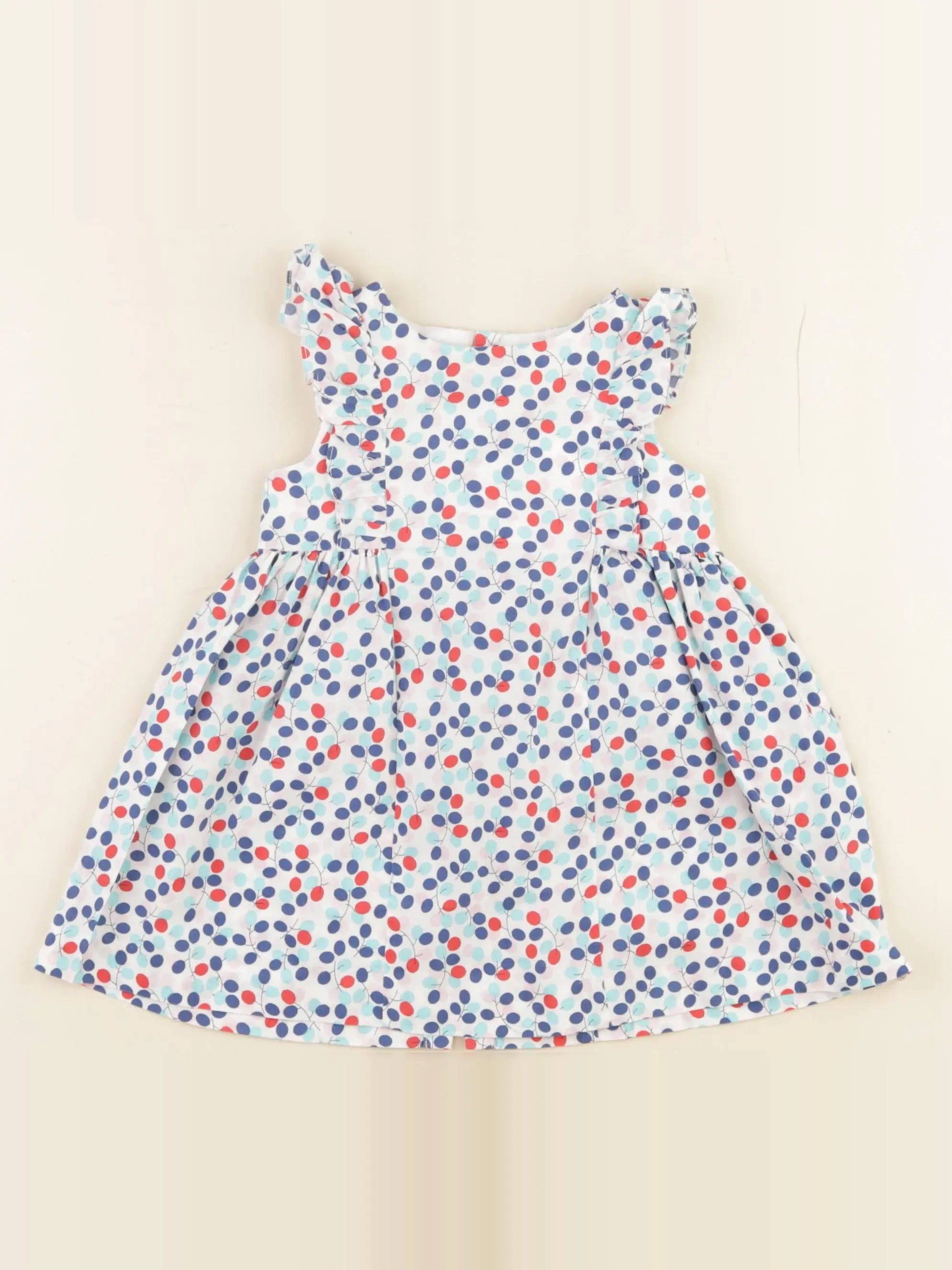 Jacadi - robe multicolore - 12 mois