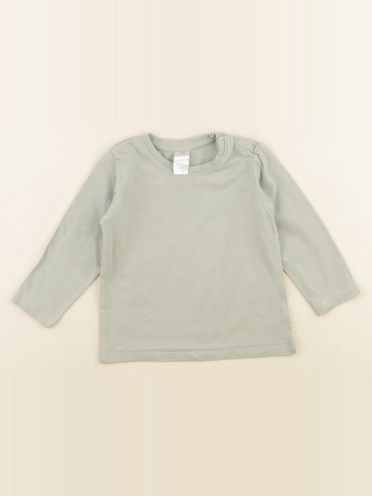 H&M - tee-shirt vert - 12/18 mois