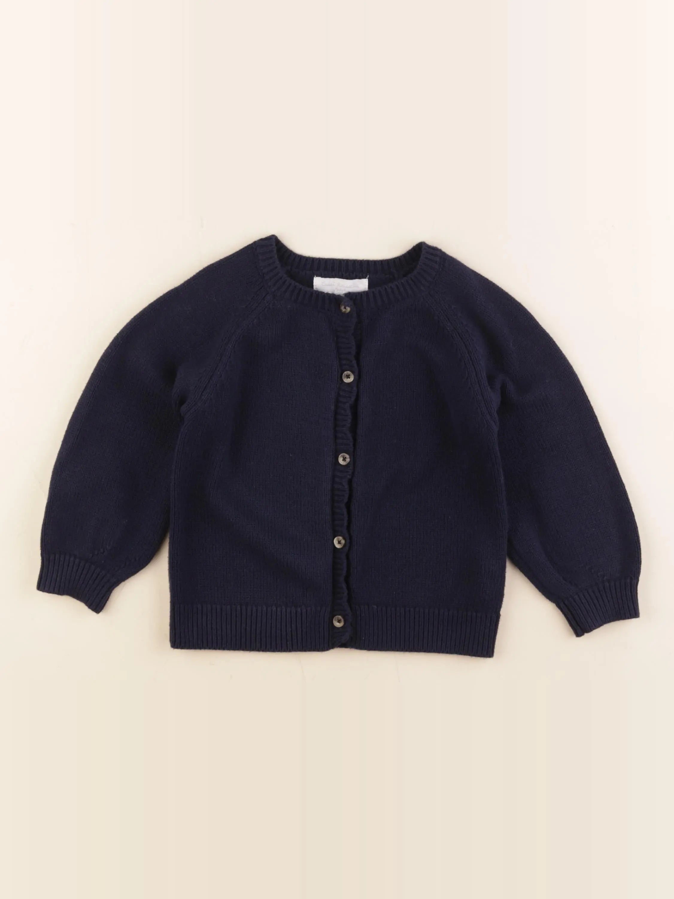 Cadet Rousselle - gilet bleu - 24 mois