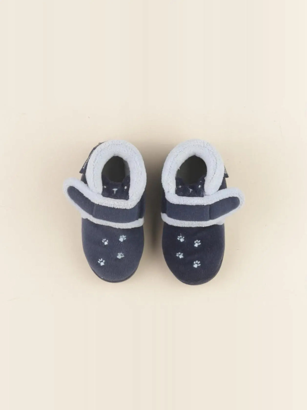 Isotoner - chaussons bleu - pointure 20