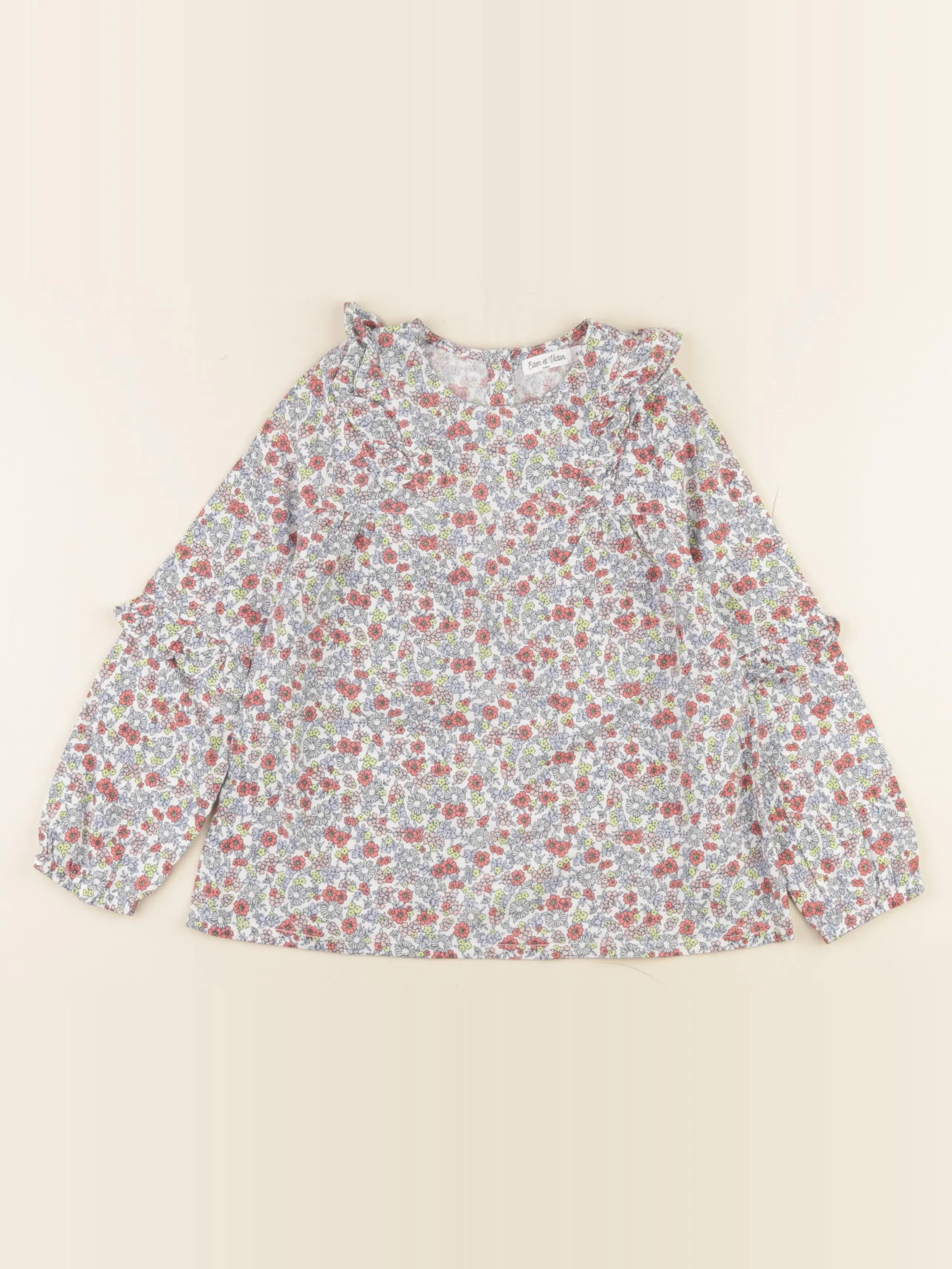 Eden & Victor - blouse multicolore - 6 ans