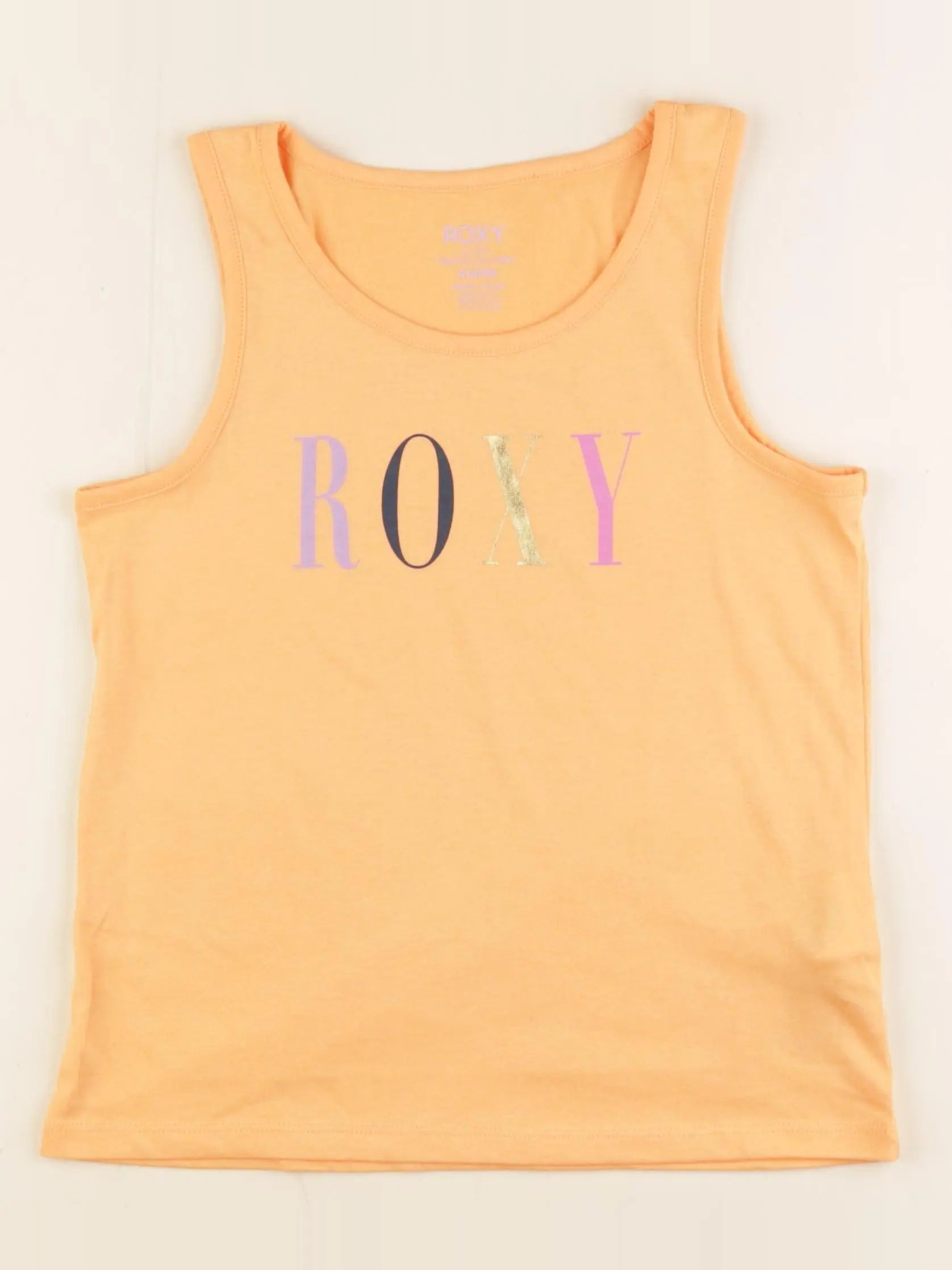Roxy - débardeur orange - 8 ans