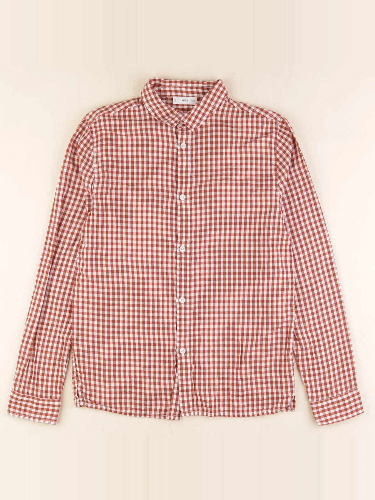 Mango - chemise marron - 13/14 ans