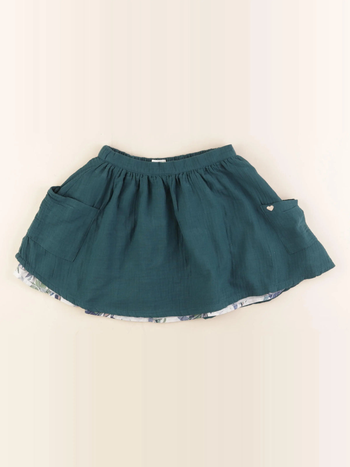 Vertbaudet - jupe vert - 9 ans