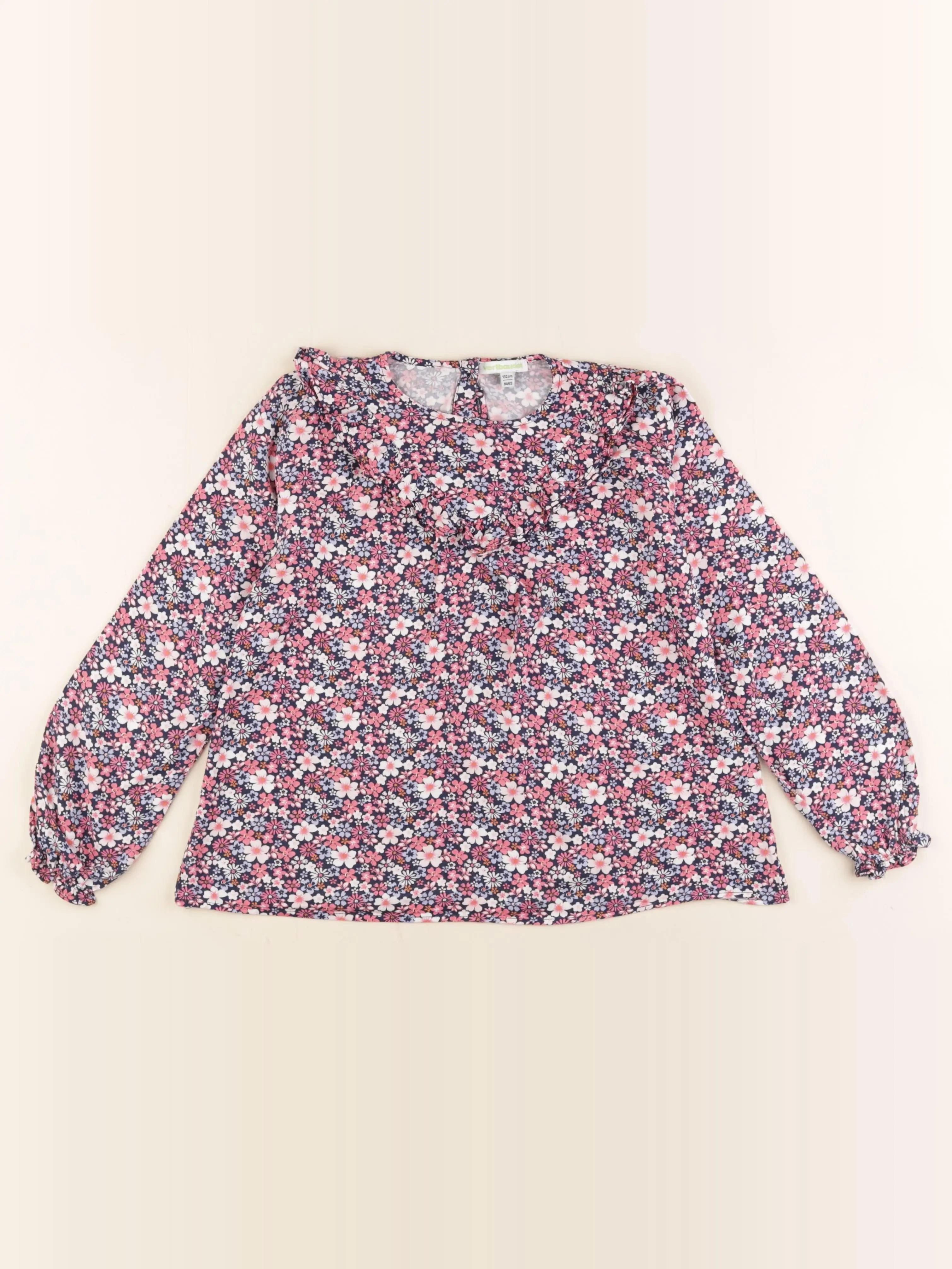 Vertbaudet - tee-shirt rose, multicolore - 9 ans