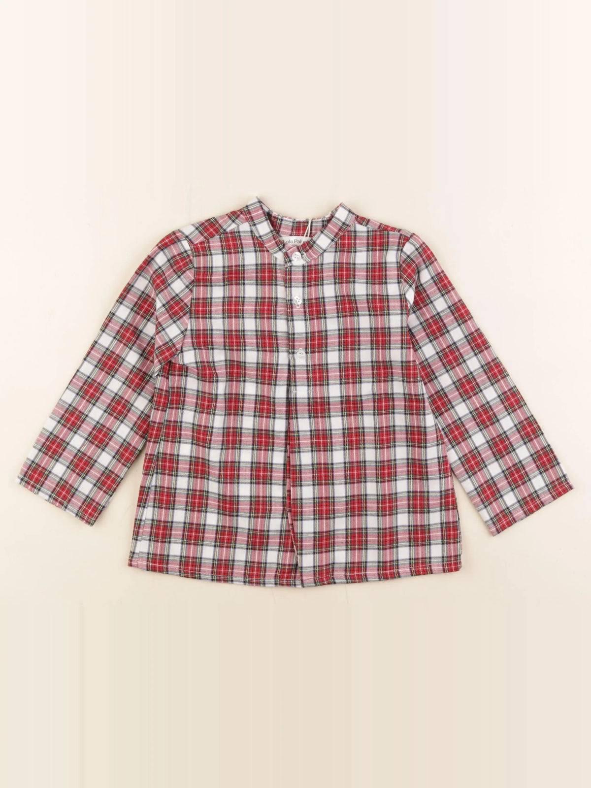 Lola Palacios - chemise rouge - 8 ans