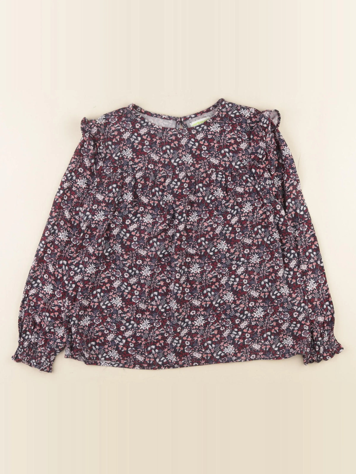 Vertbaudet - blouse multicolore - 9 ans