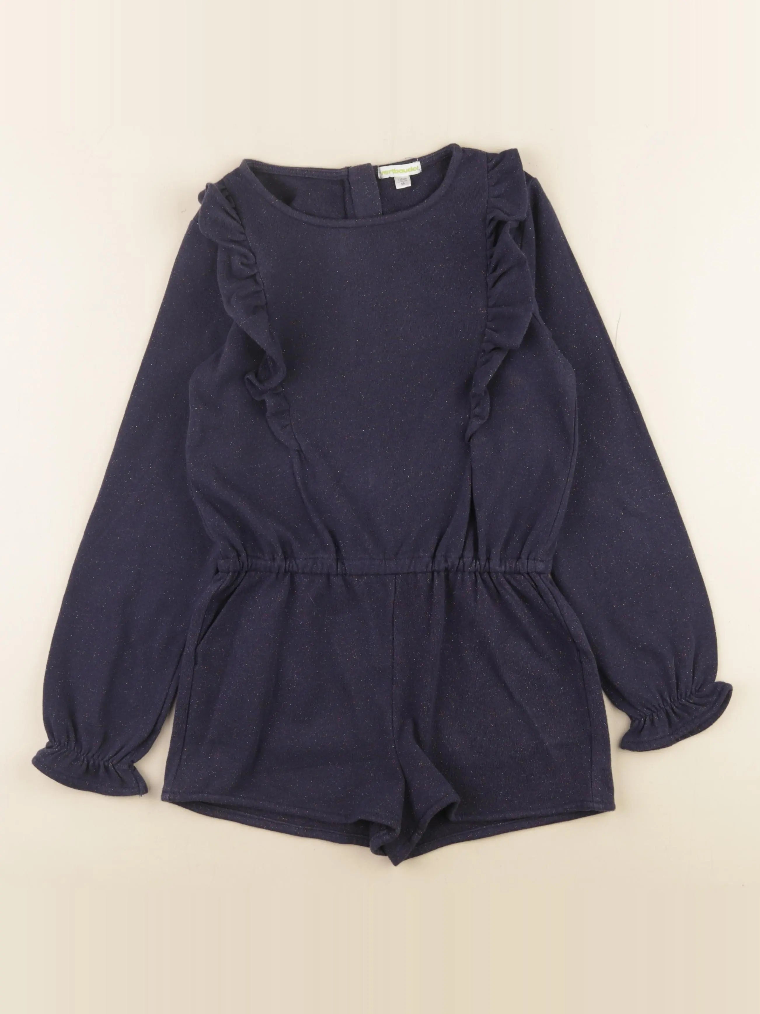 Vertbaudet - combinaison bleu, argent - 9 ans