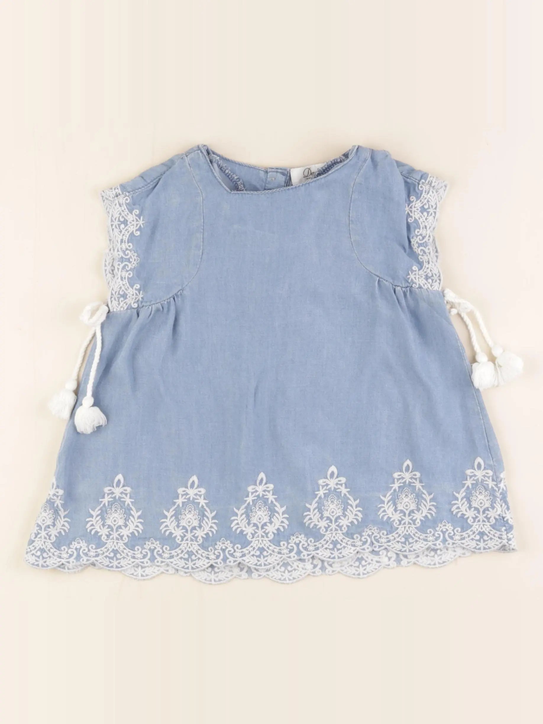 Dadati - robe bleu - 12 mois