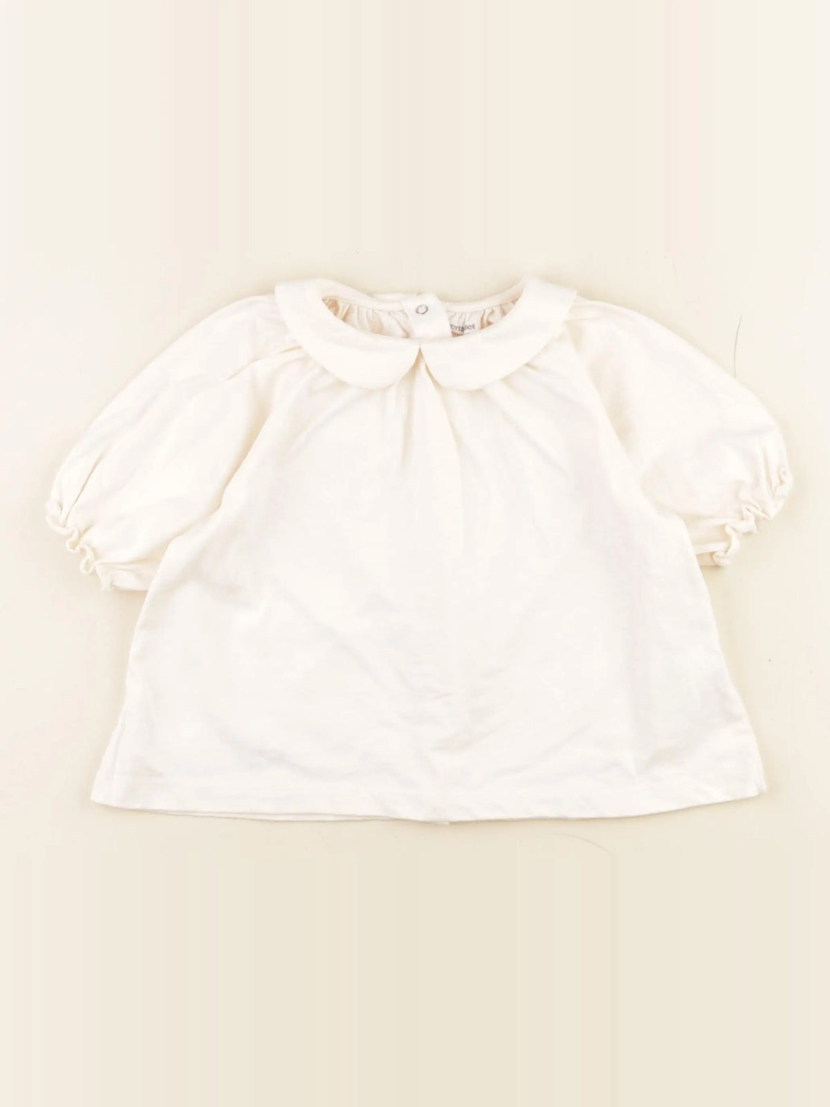 Vertbaudet - tee-shirt beige - 36 mois
