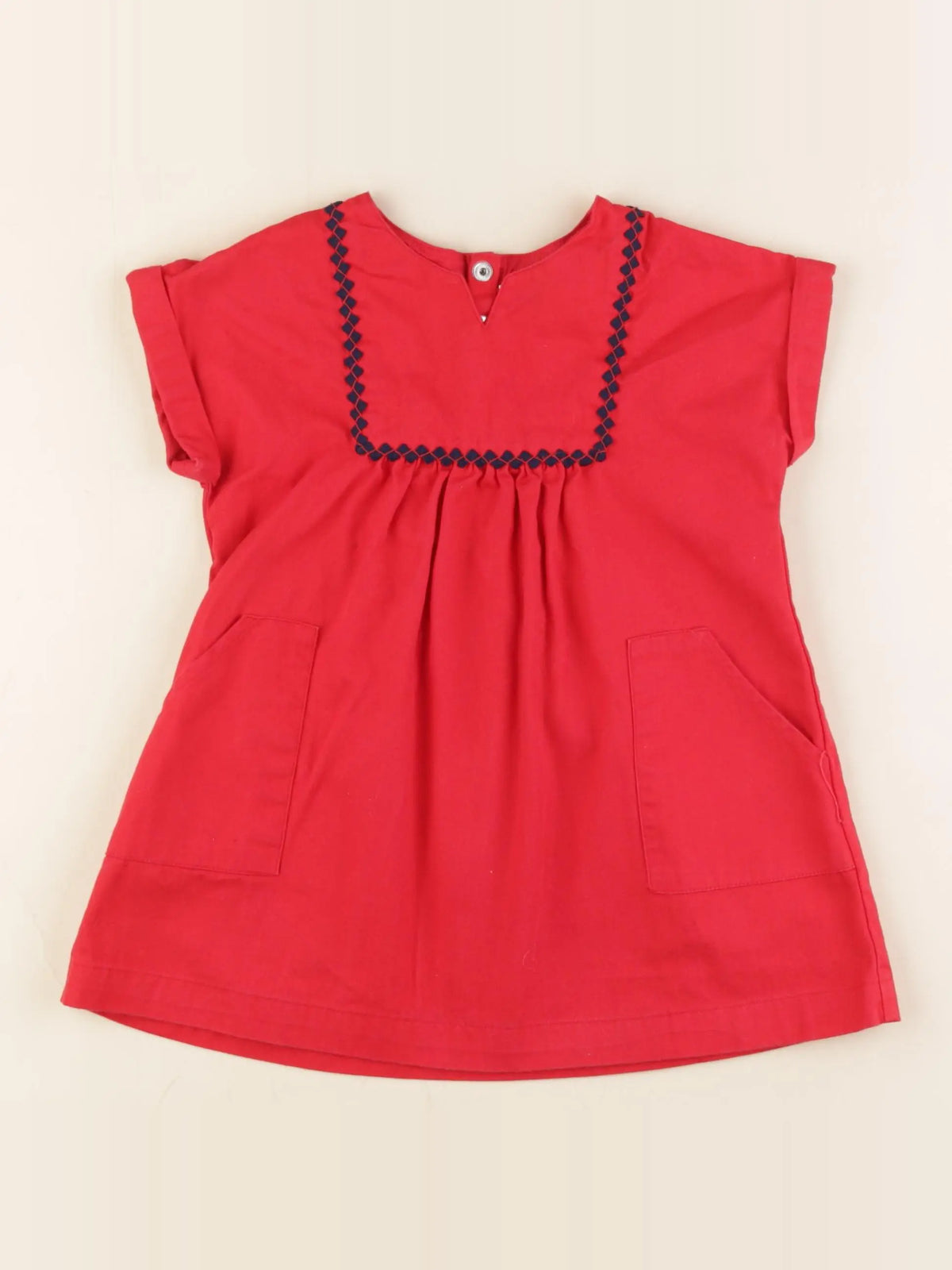 Jacadi - robe rouge - 24 mois