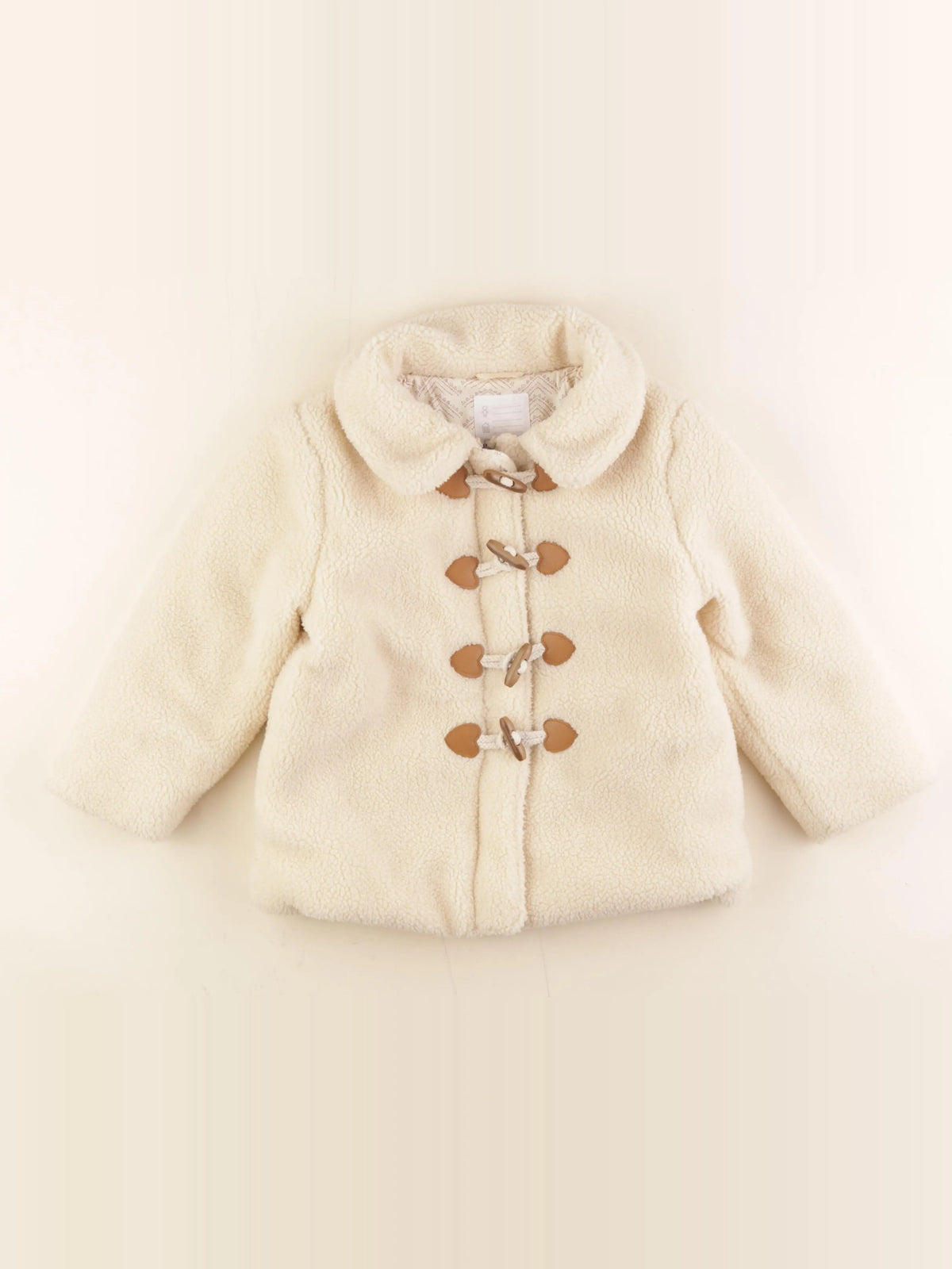 Vertbaudet - veste beige - 6 ans
