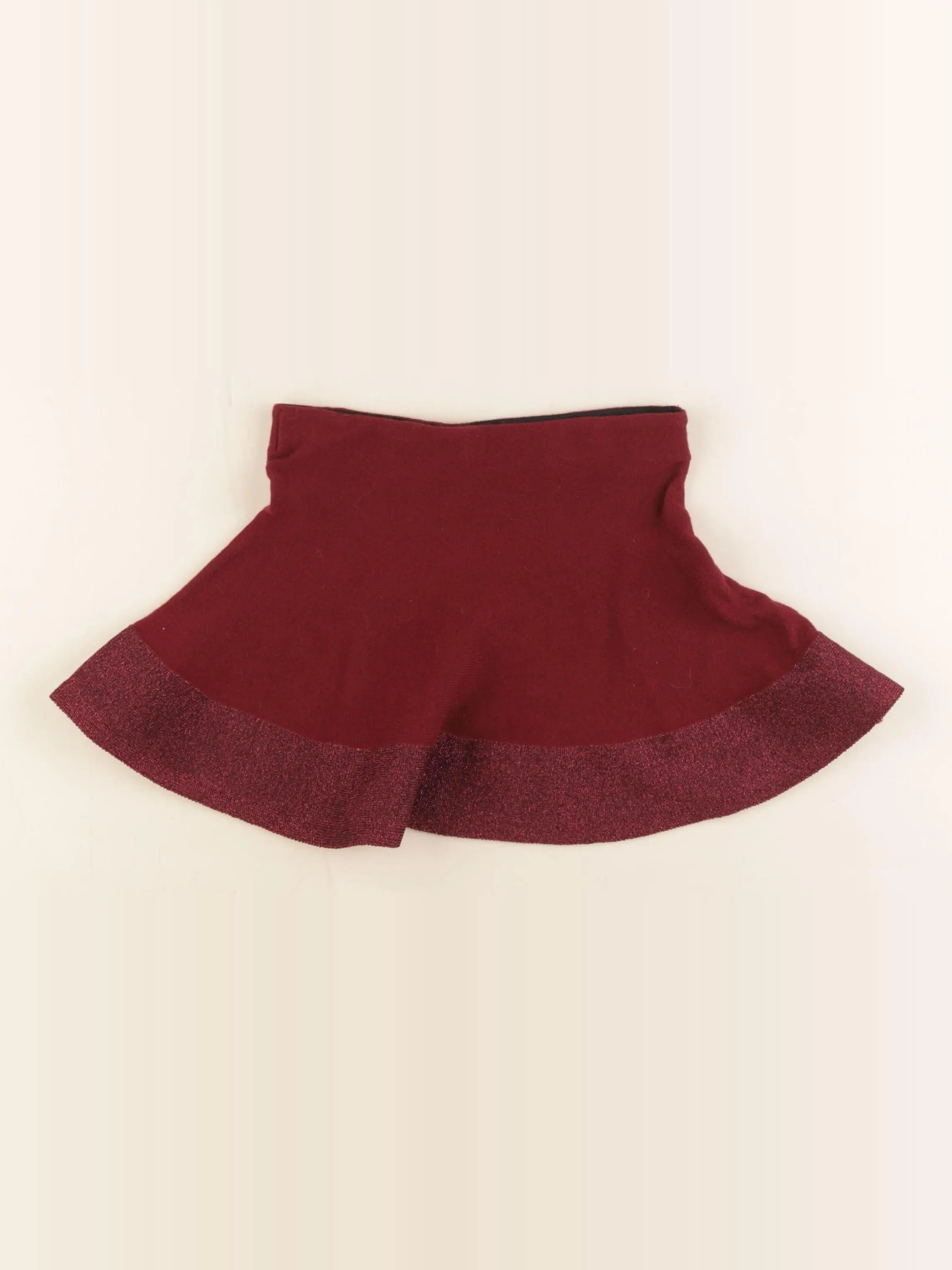 H&M - jupe rouge - 18/24 mois