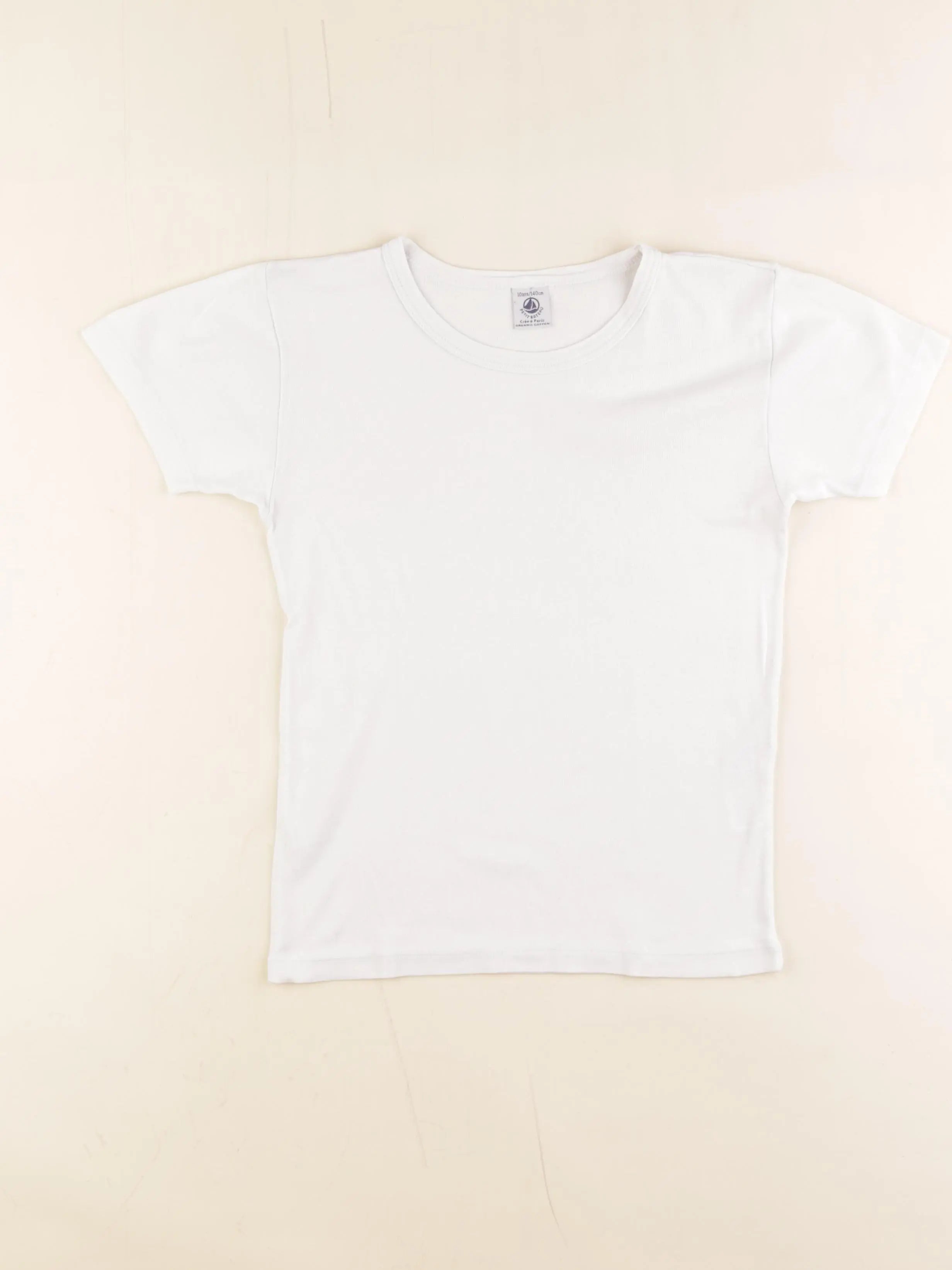 Petit Bateau - maillot de corps blanc - 10 ans