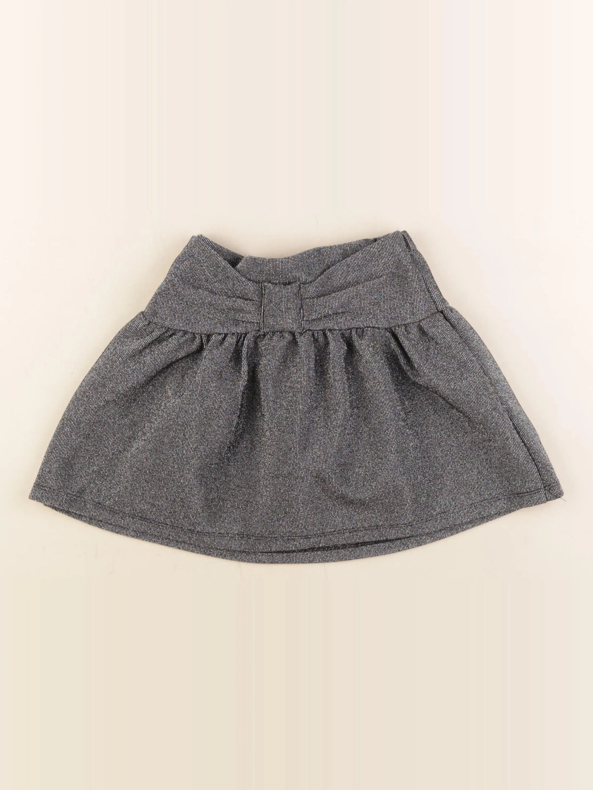 Zara - jupe argent - 4/5 ans