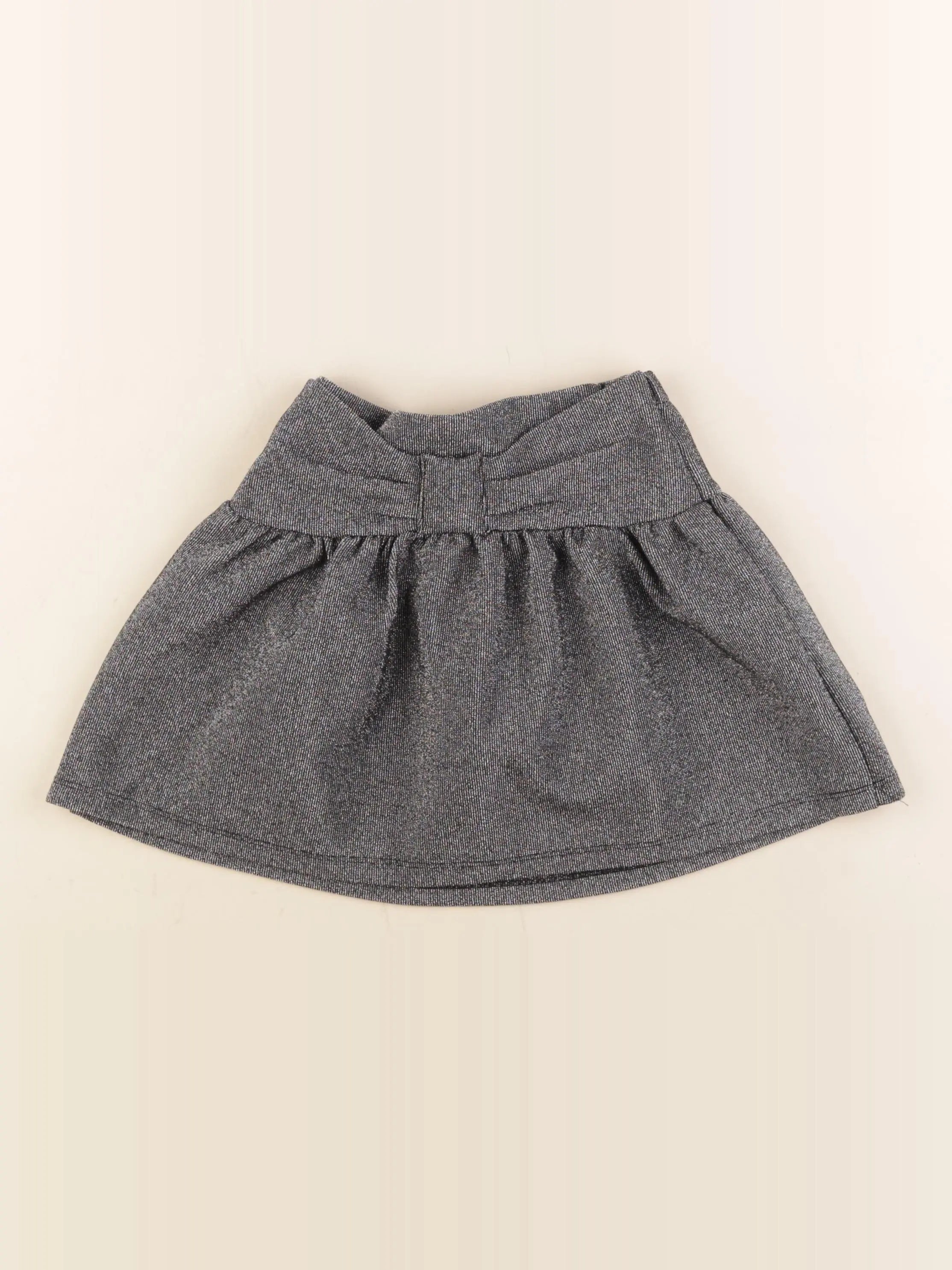Zara - jupe argent - 4/5 ans