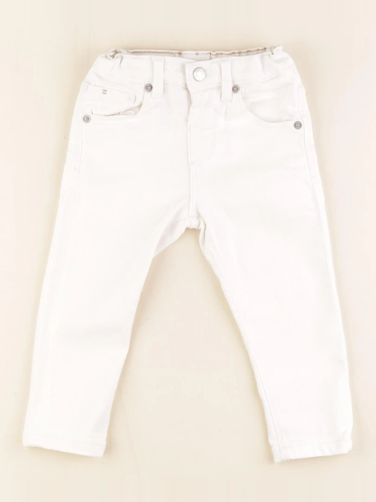 Zara - jean blanc - 18/24 mois