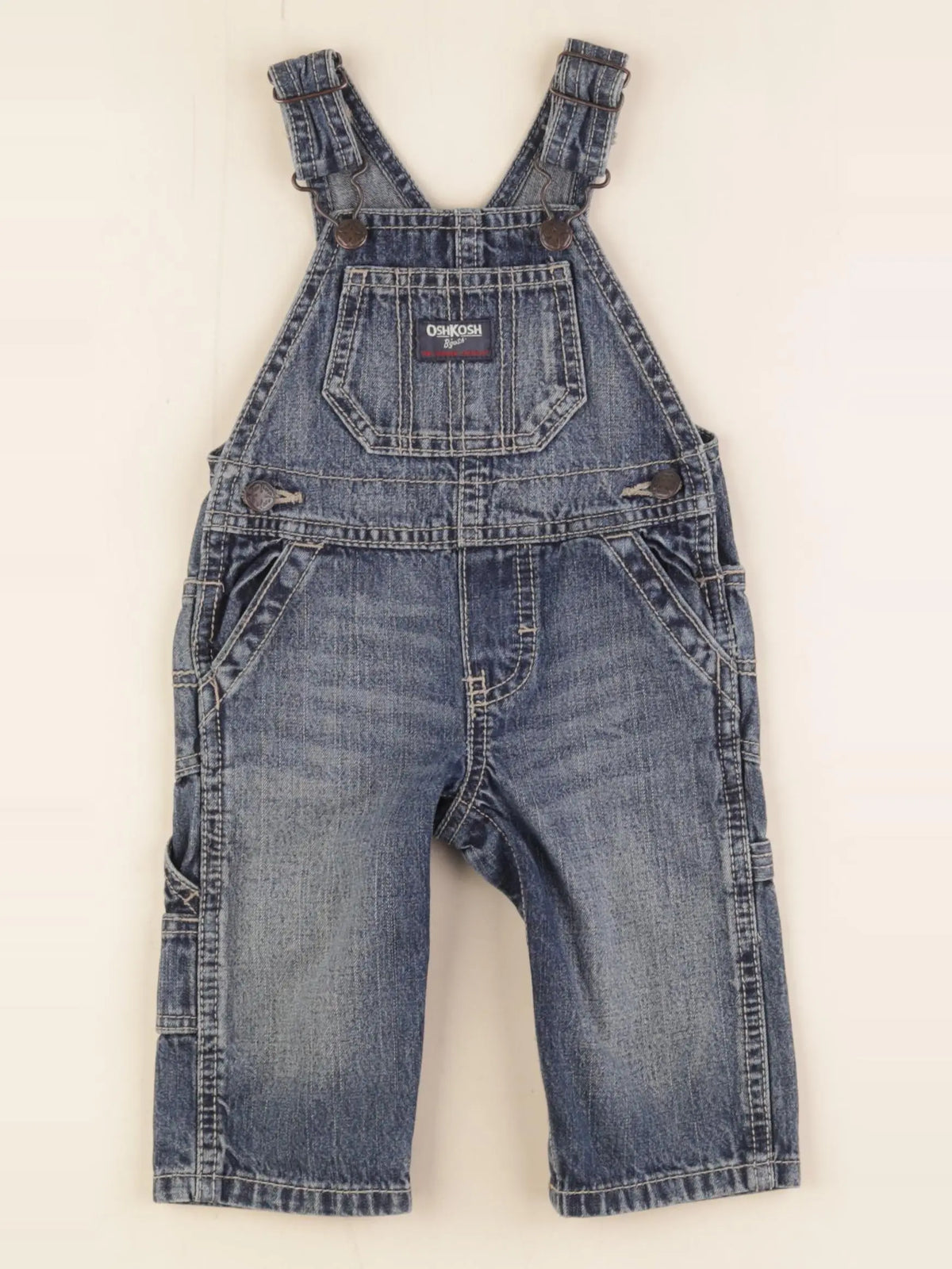 Oshkosh - salopette bleu - 6 mois
