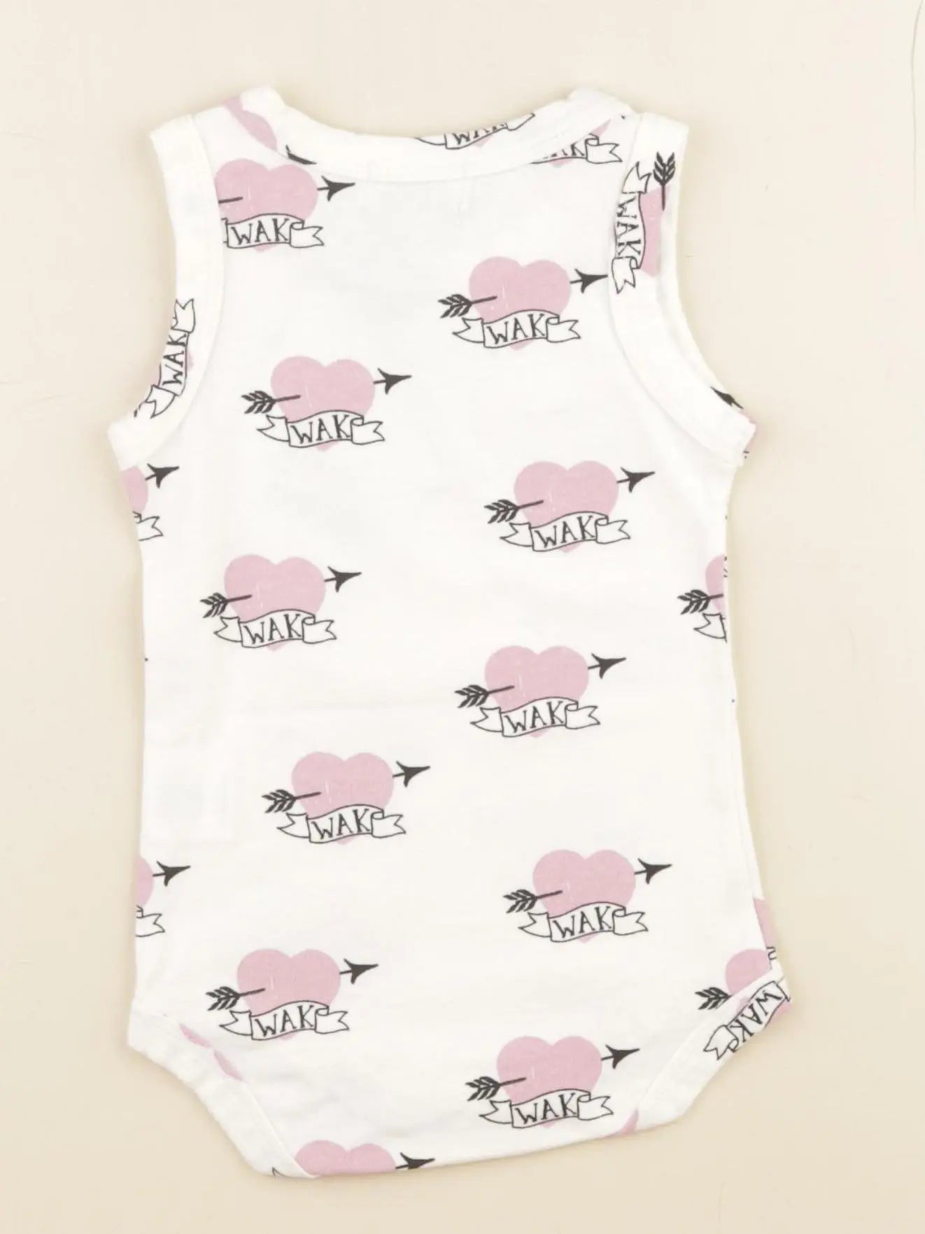 Body blanc, rose